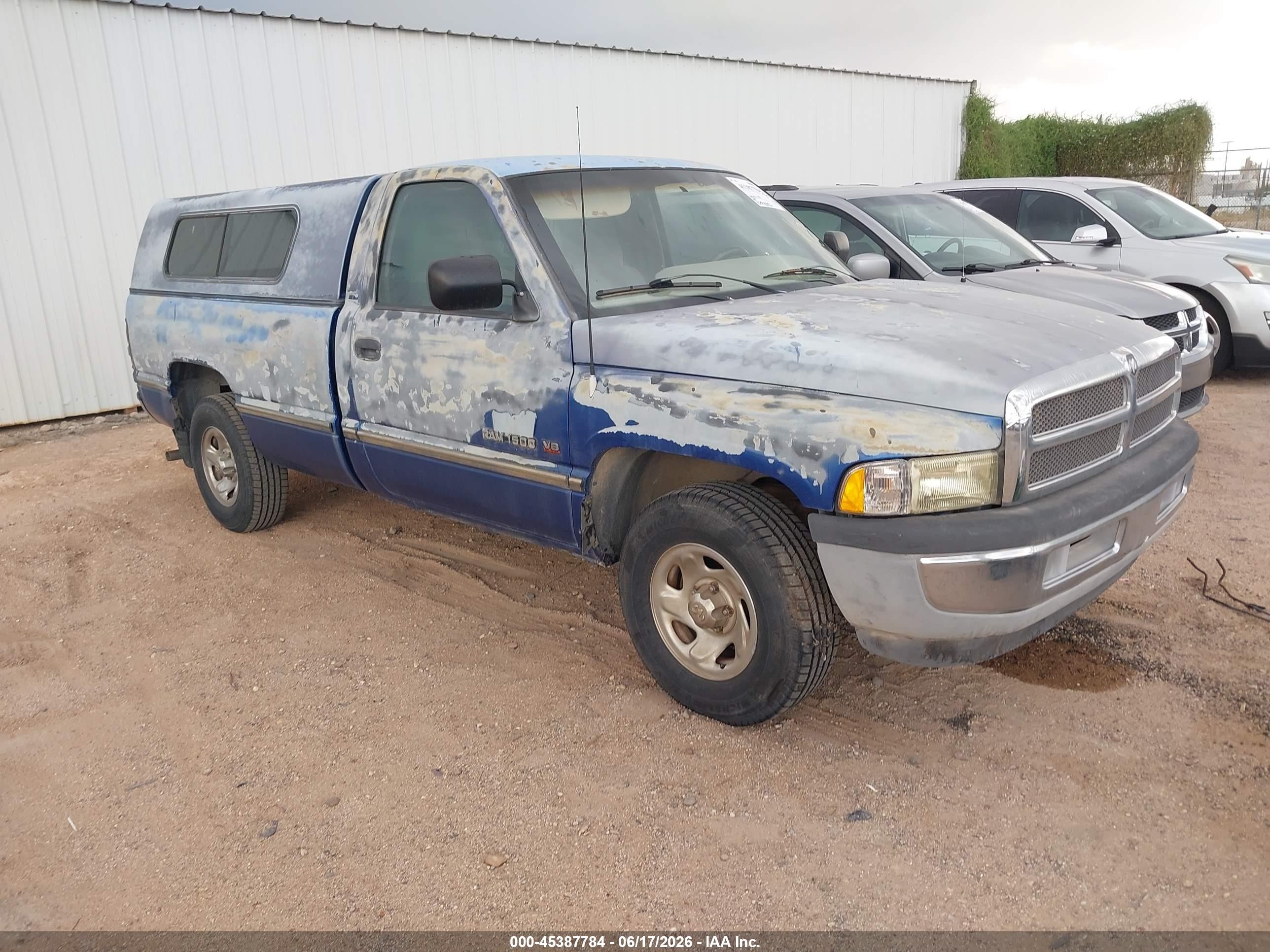 1995 Dodge 1500, VIN 1B7HC16Y1SS316334 — Normal wear