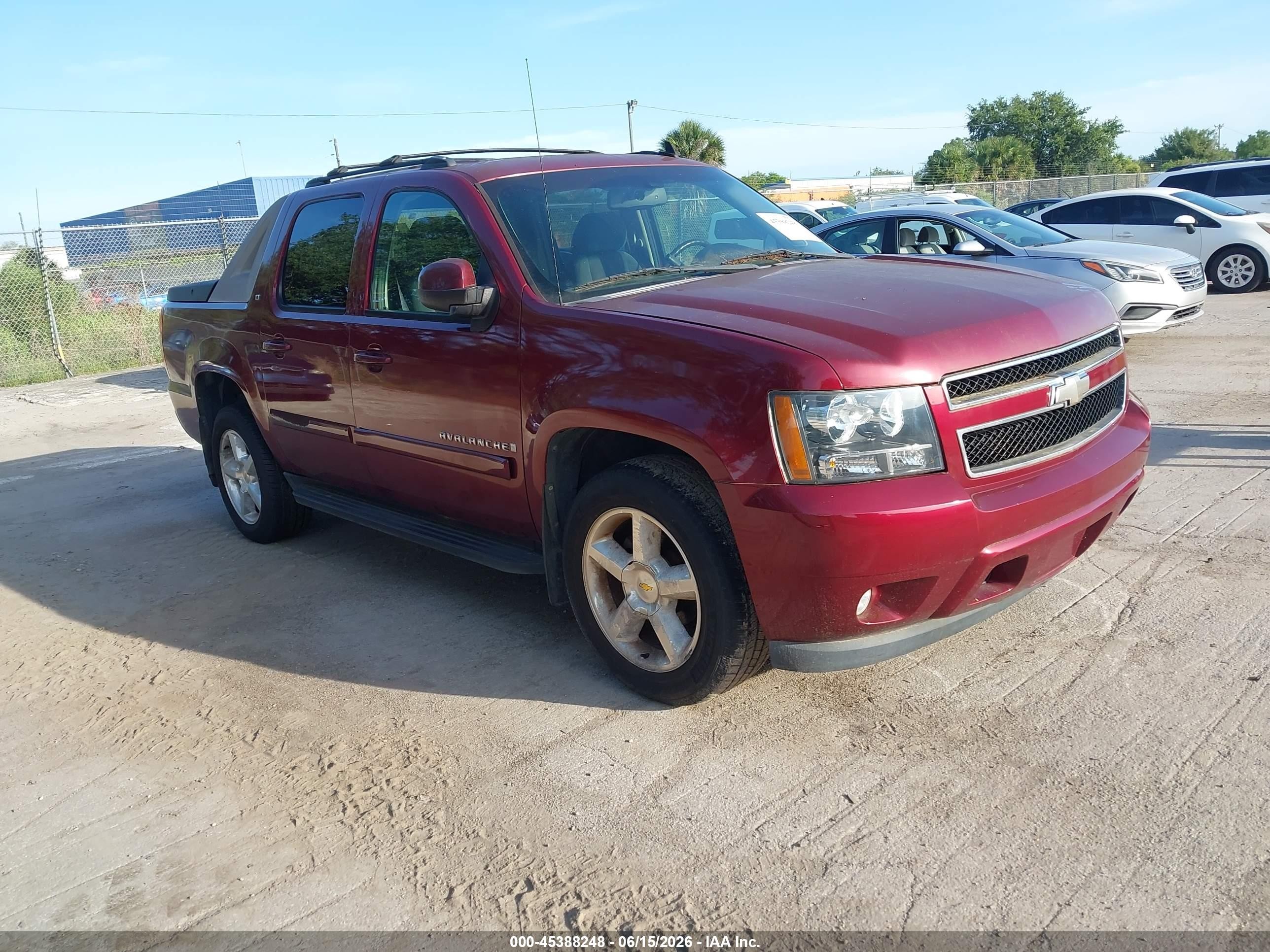 2009 Chevrolet Avalanche 2LT, VIN 3GNEC22029G201047 — Normal wear