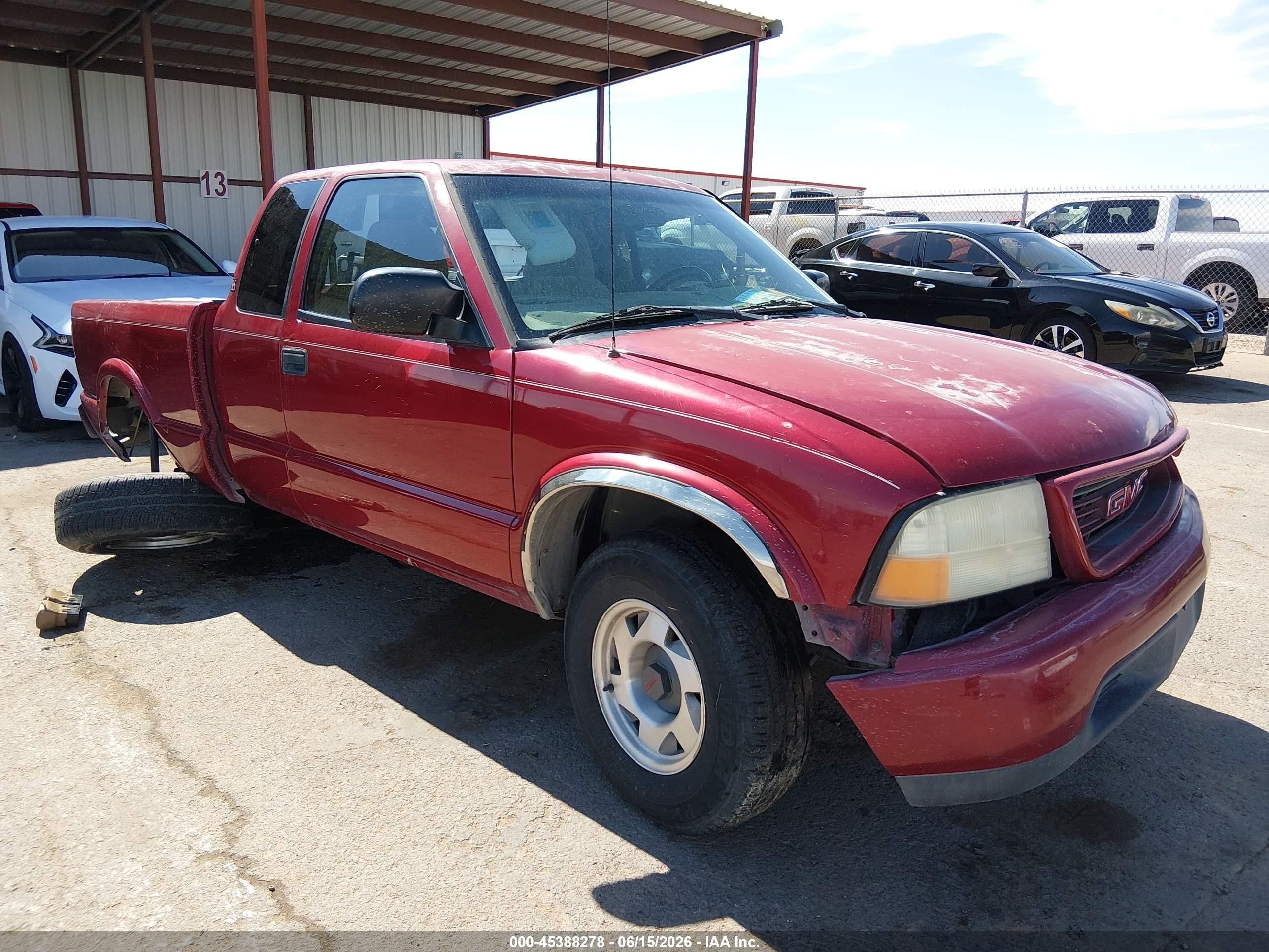 2001 GMC Sonoma SLS 1SG, VIN 1GTCS19W618196470 — По всему кузову