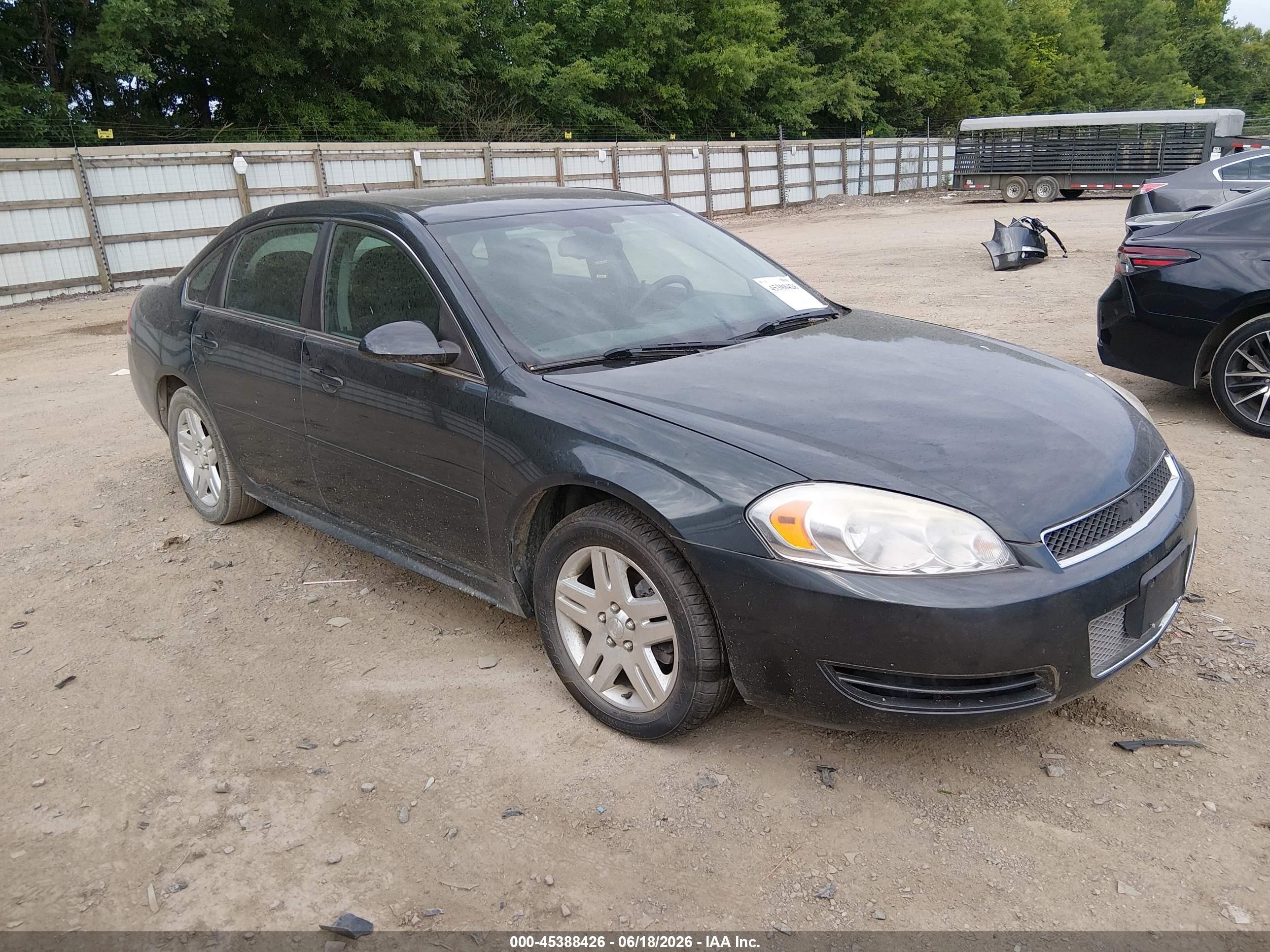 2012 Chevrolet Impala LT Fleet, VIN 2G1WG5E3XC1223573 — Normal wear