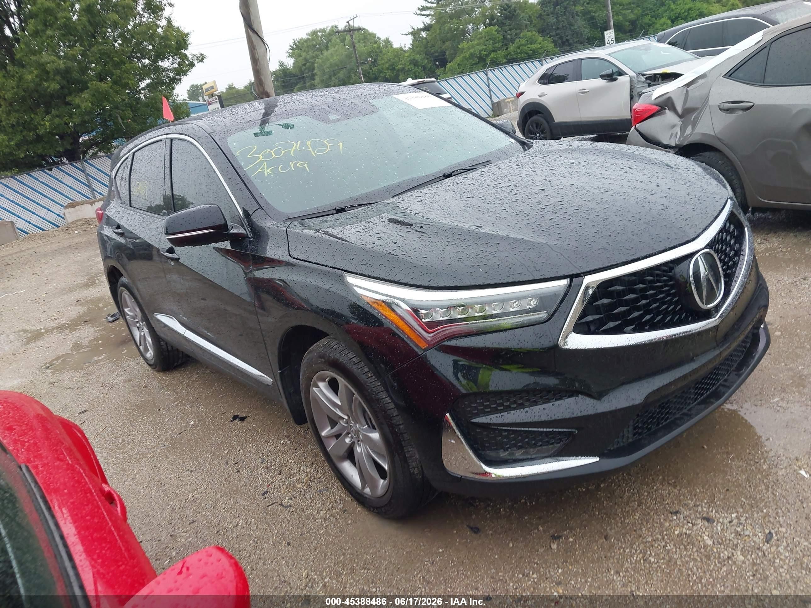 2020 Acura RDX Advance, VIN 5J8TC2H70LL032310 — Not stated