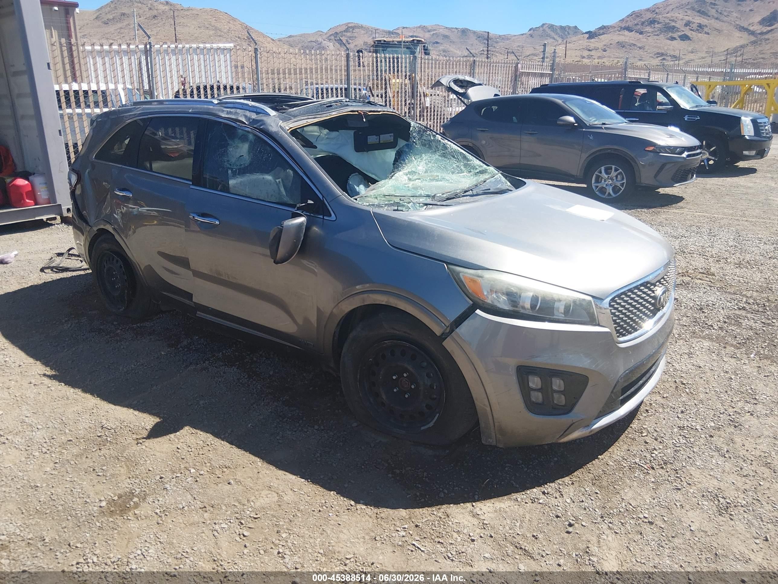 2016 Kia Sorento SXL, VIN 5XYPKDA17GG019513 — Rollover