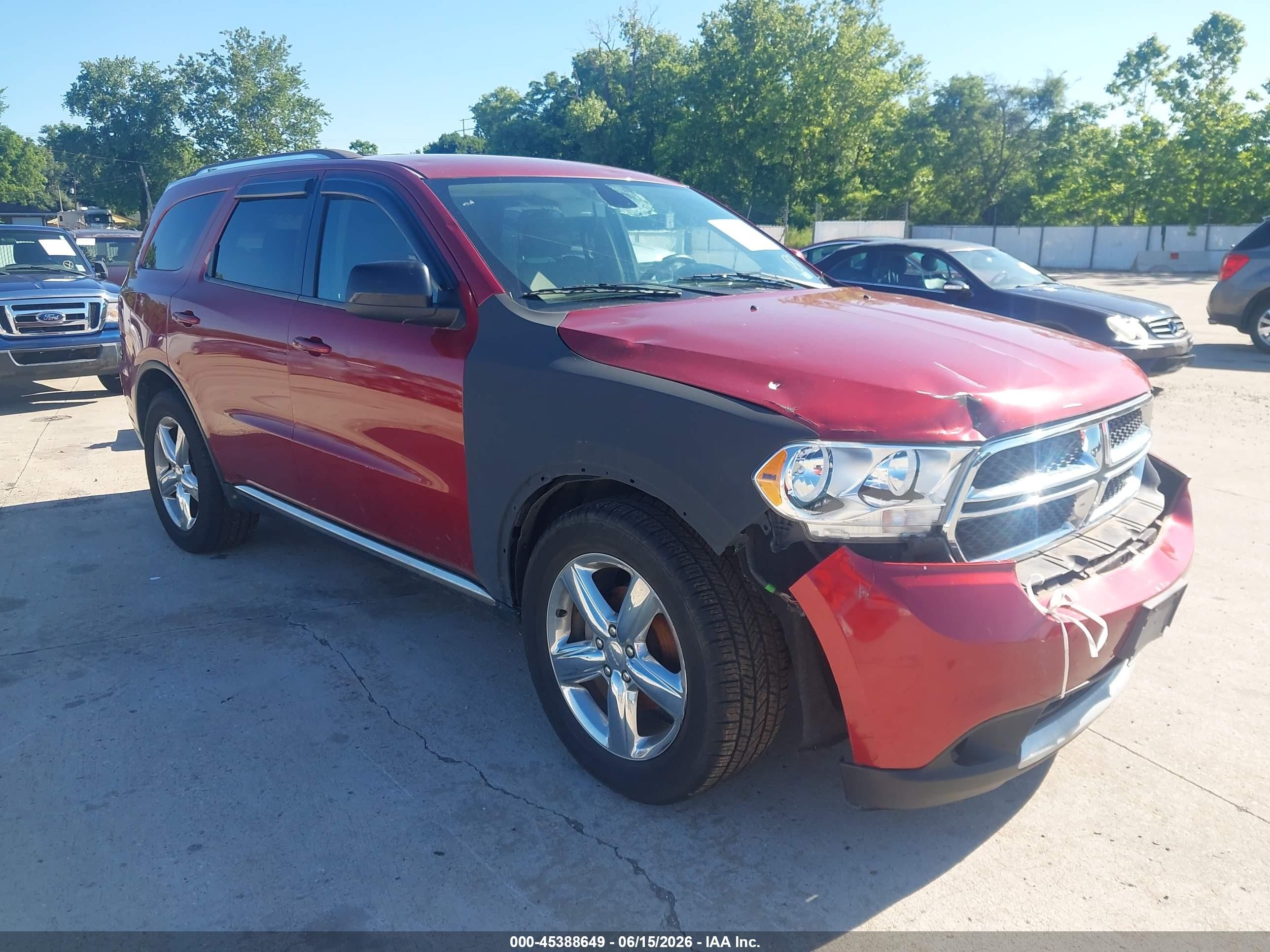 2013 Dodge Durango SXT, VIN 1C4RDHAG7DC684068 — Normal wear