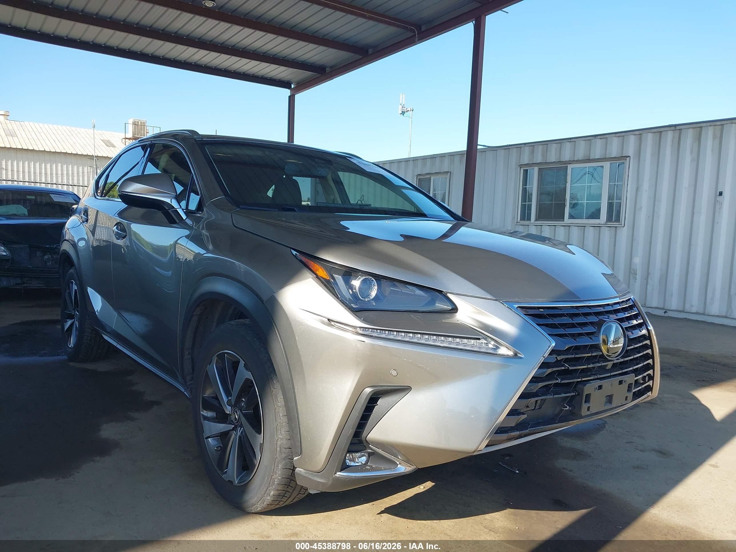 2018 Lexus NX 300 F Sport, VIN JTJBARBZ2J2151205 — Side