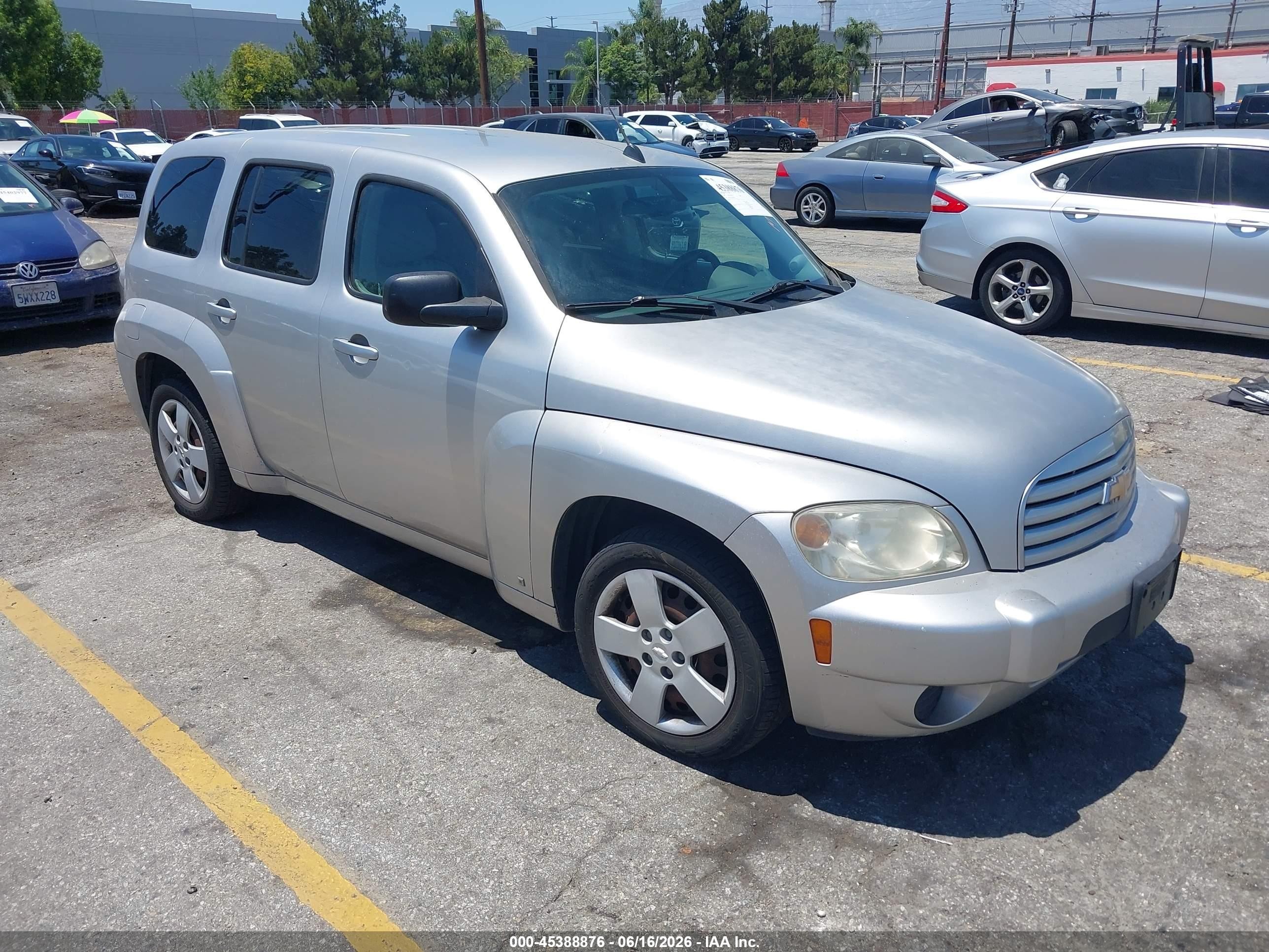 2007 Chevrolet HHR LS, VIN 3GNDA13D87S597850 — Зад