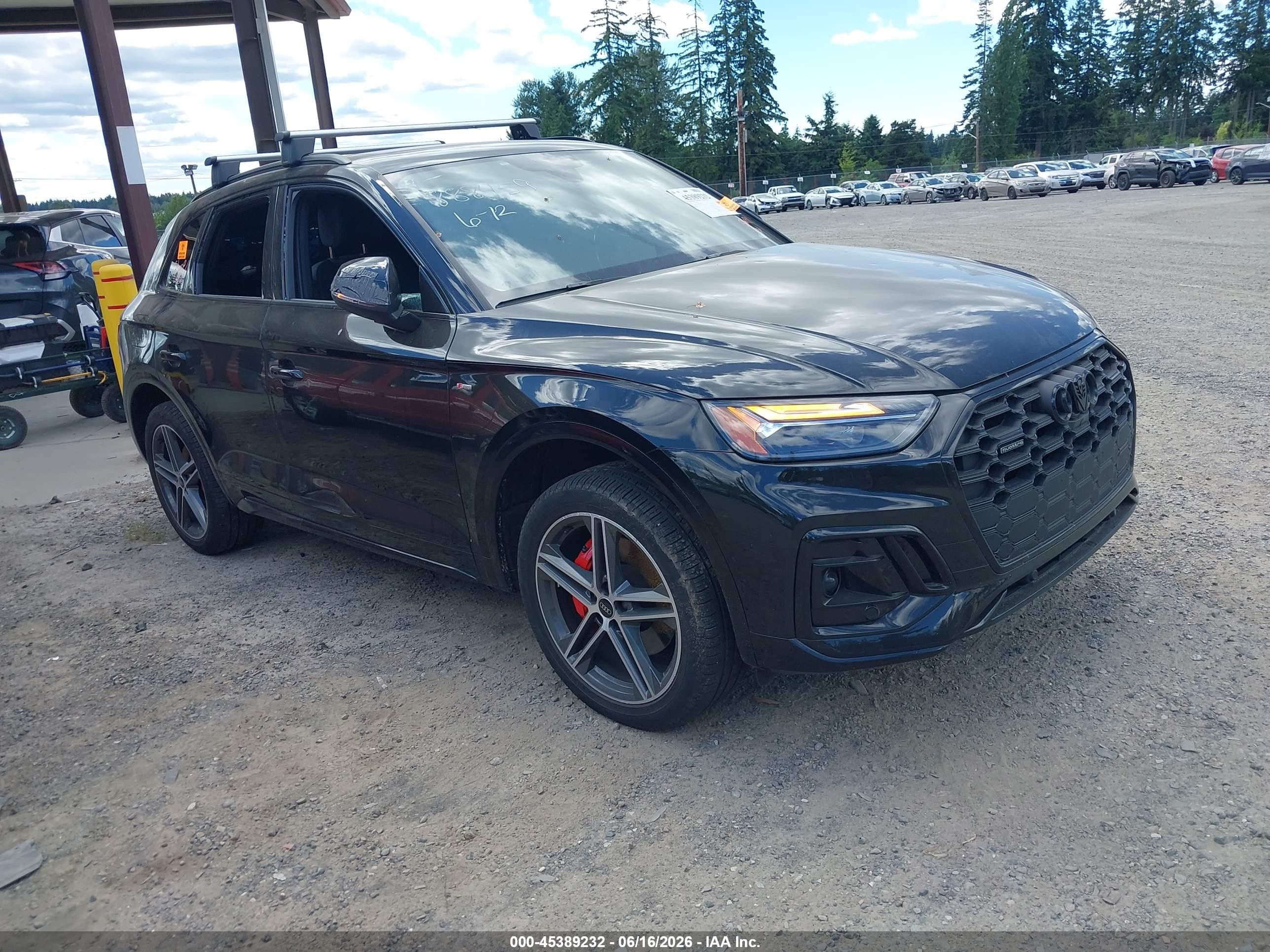 2024 Audi Q5 S line Premium Plus, VIN WA1E2AFY7R2006926 — Biohazard / chemical