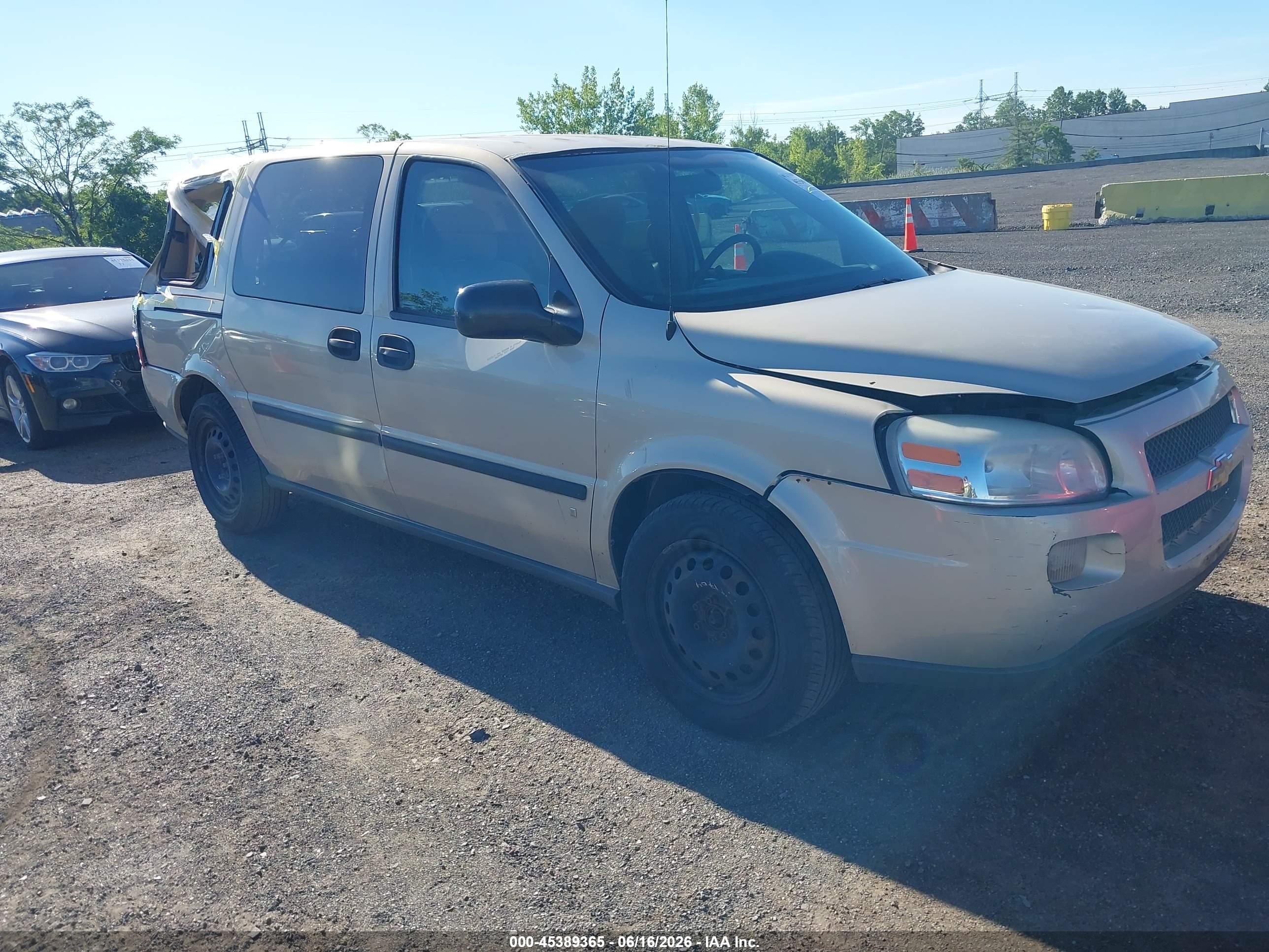 2007 Chevrolet Uplander LS Fleet, VIN 1GNDV23W57D178687 — Rear end