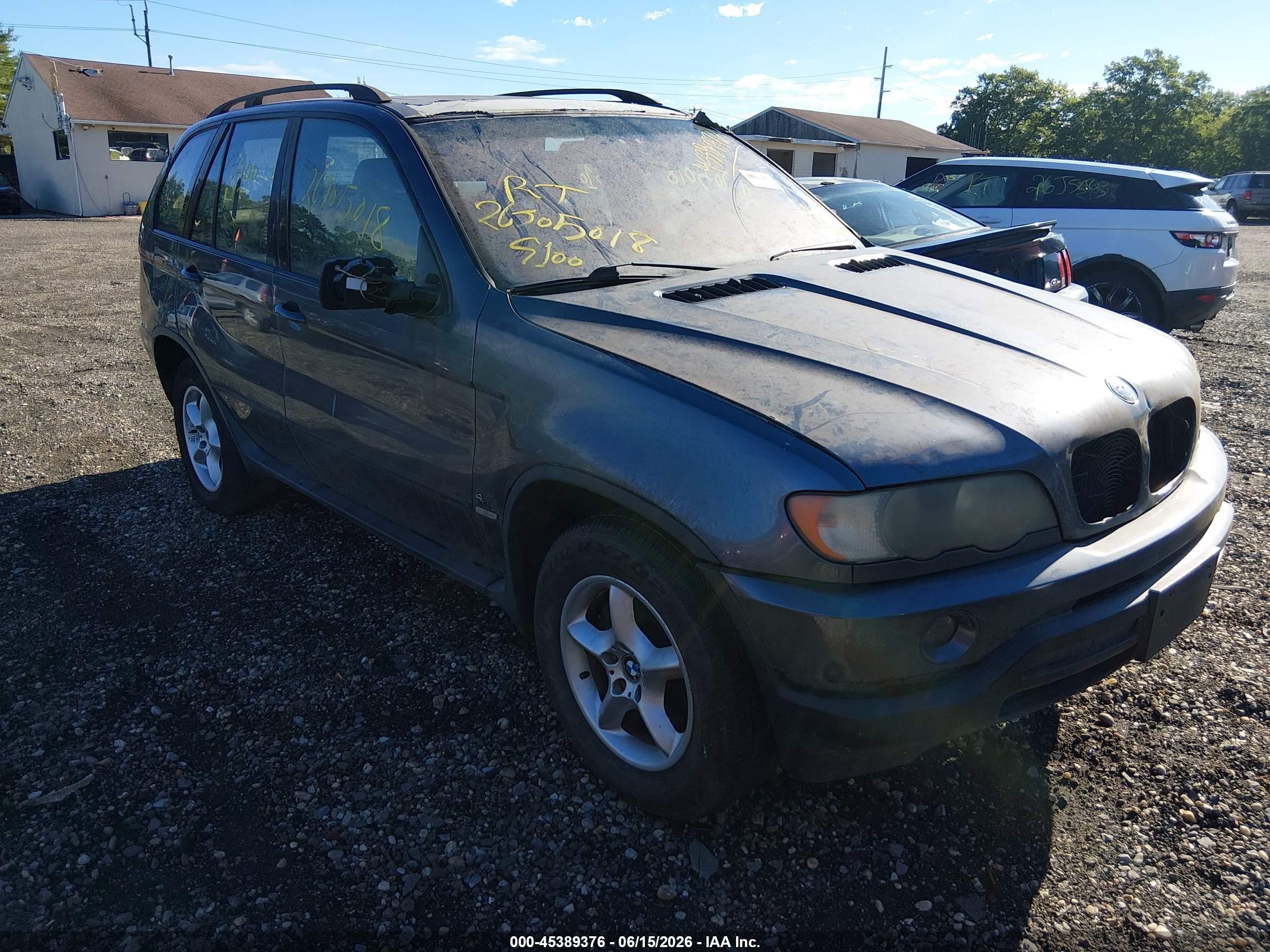 2003 BMW X5 4.4i, VIN 5UXFB335X3LH48899 — Перед