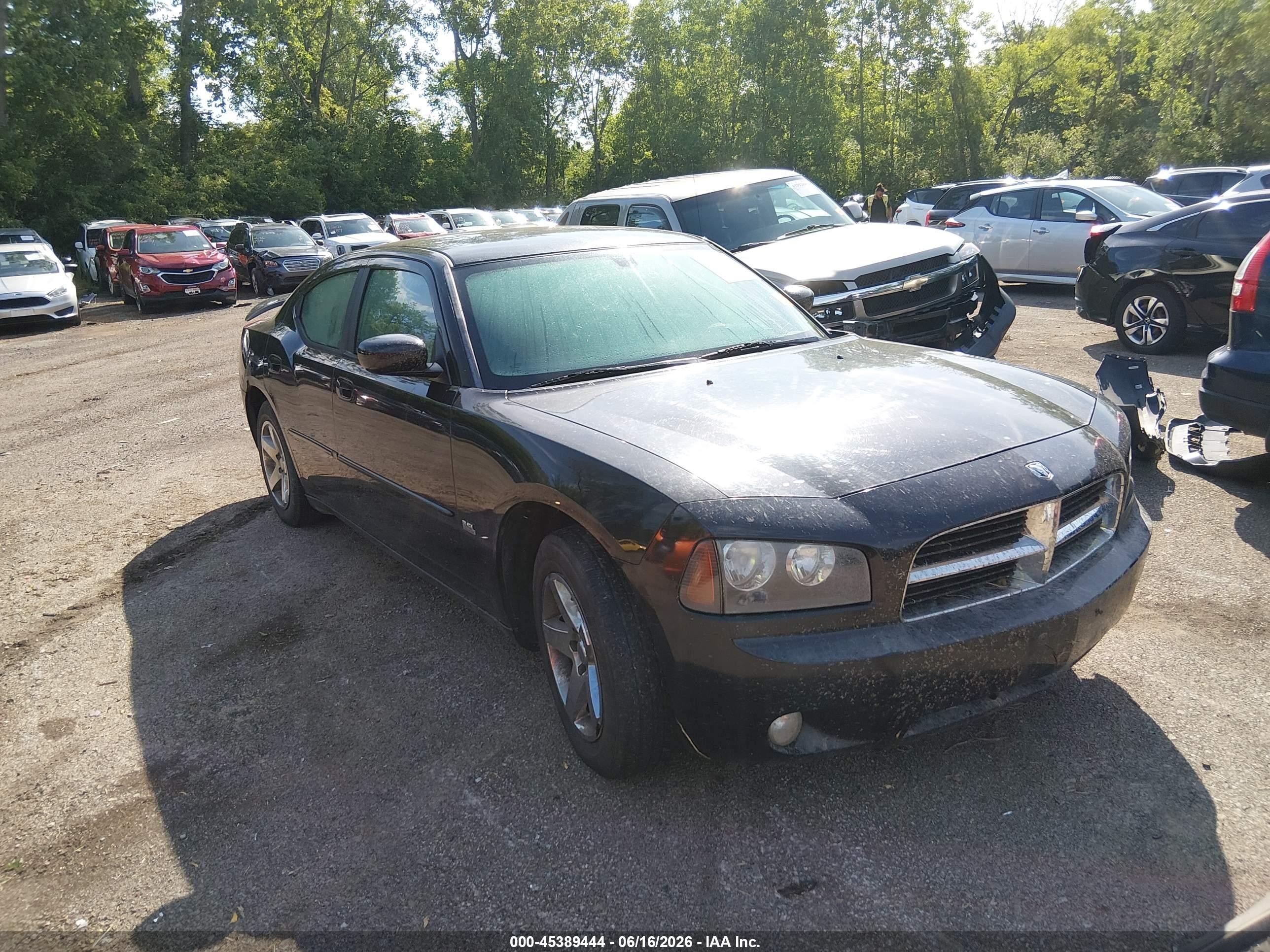 2010 Dodge Charger SXT, VIN 2B3CA3CV4AH286596 — Water / flood