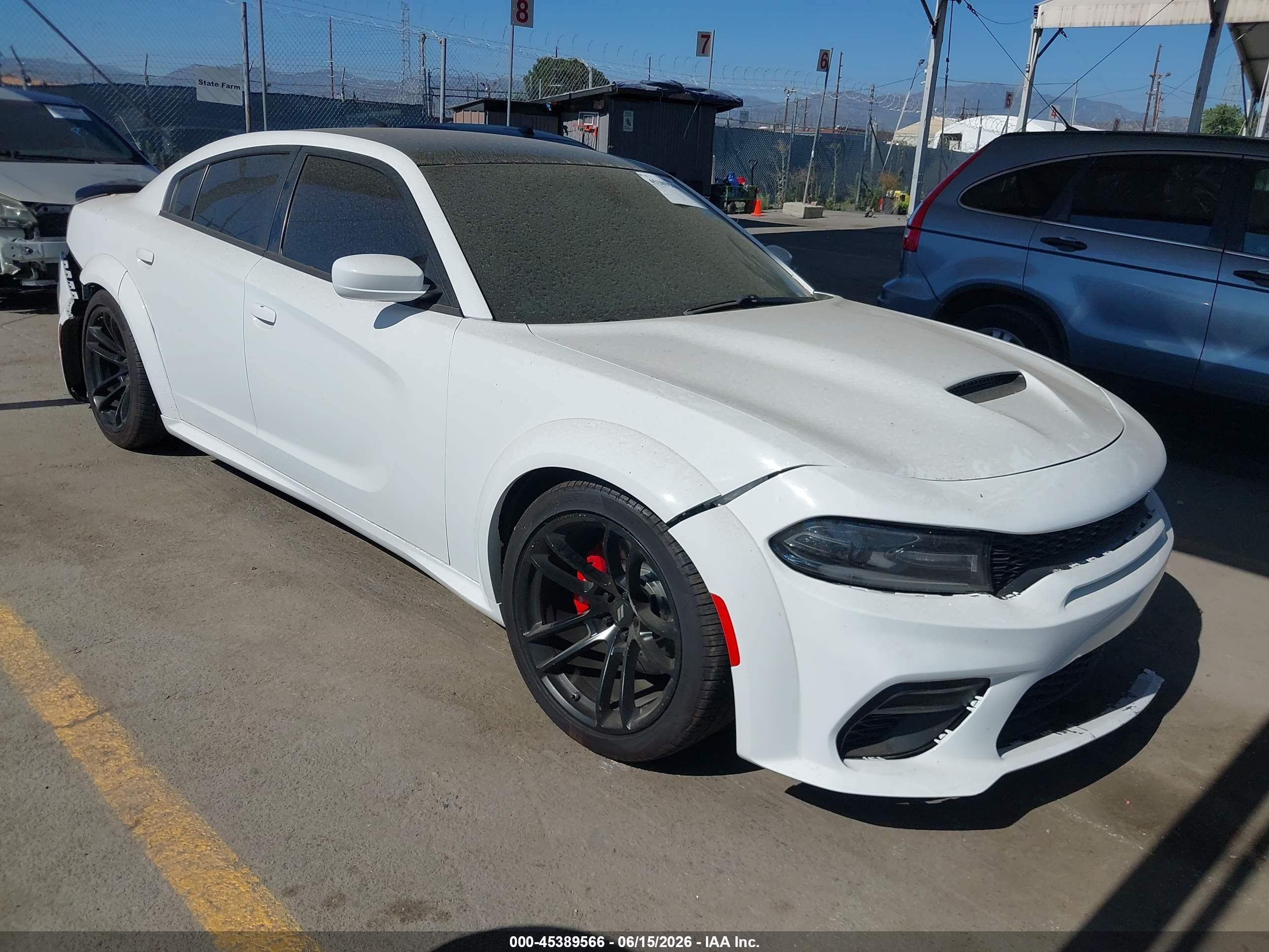2019 Dodge Charger Scat Pack, VIN 2C3CDXGJ1KH558435 — Front end