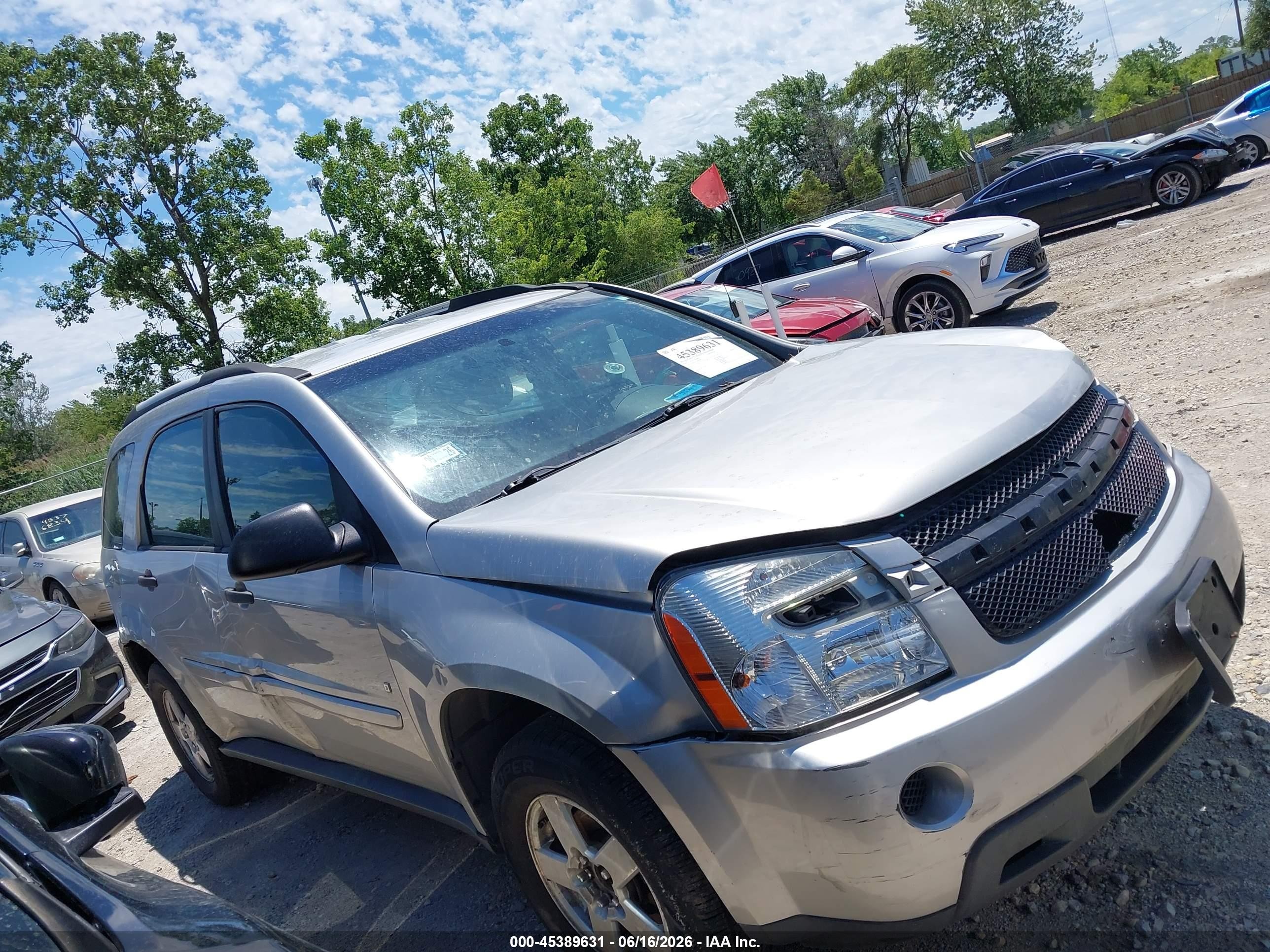 2007 Chevrolet Equinox LS, VIN 2CNDL13F176091890 — Side