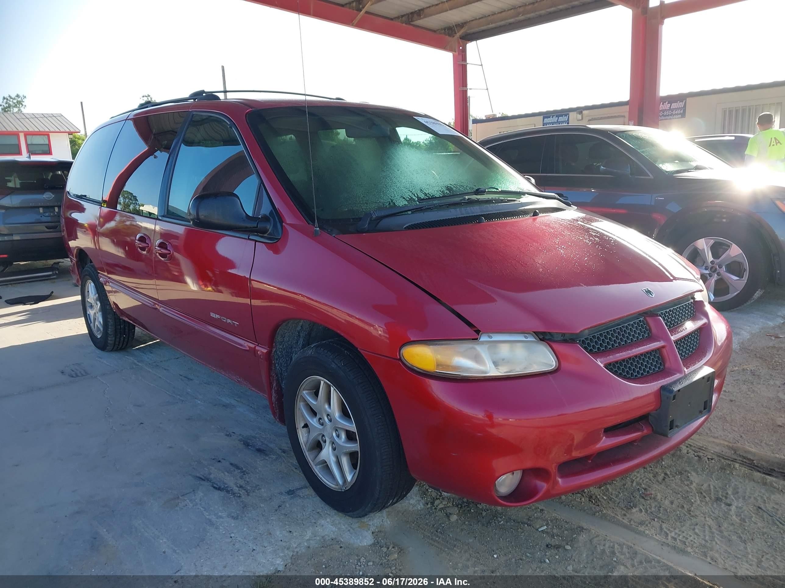 1999 Dodge Caravan SE, VIN 1B4GP44G5XB821289 — Обычный износ