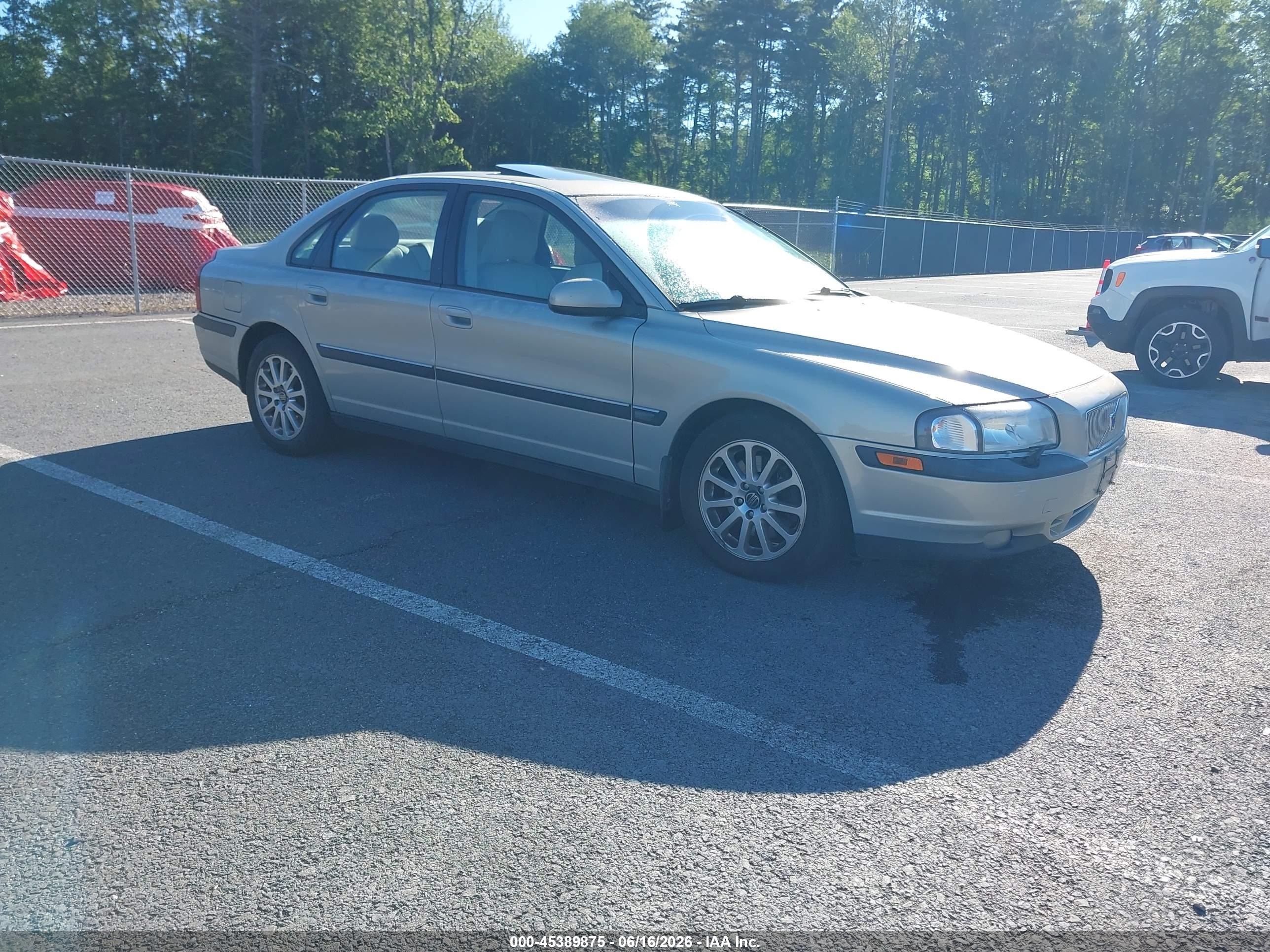 2000 Volvo S80, VIN YV1TS90D9Y1084396 — Normal wear