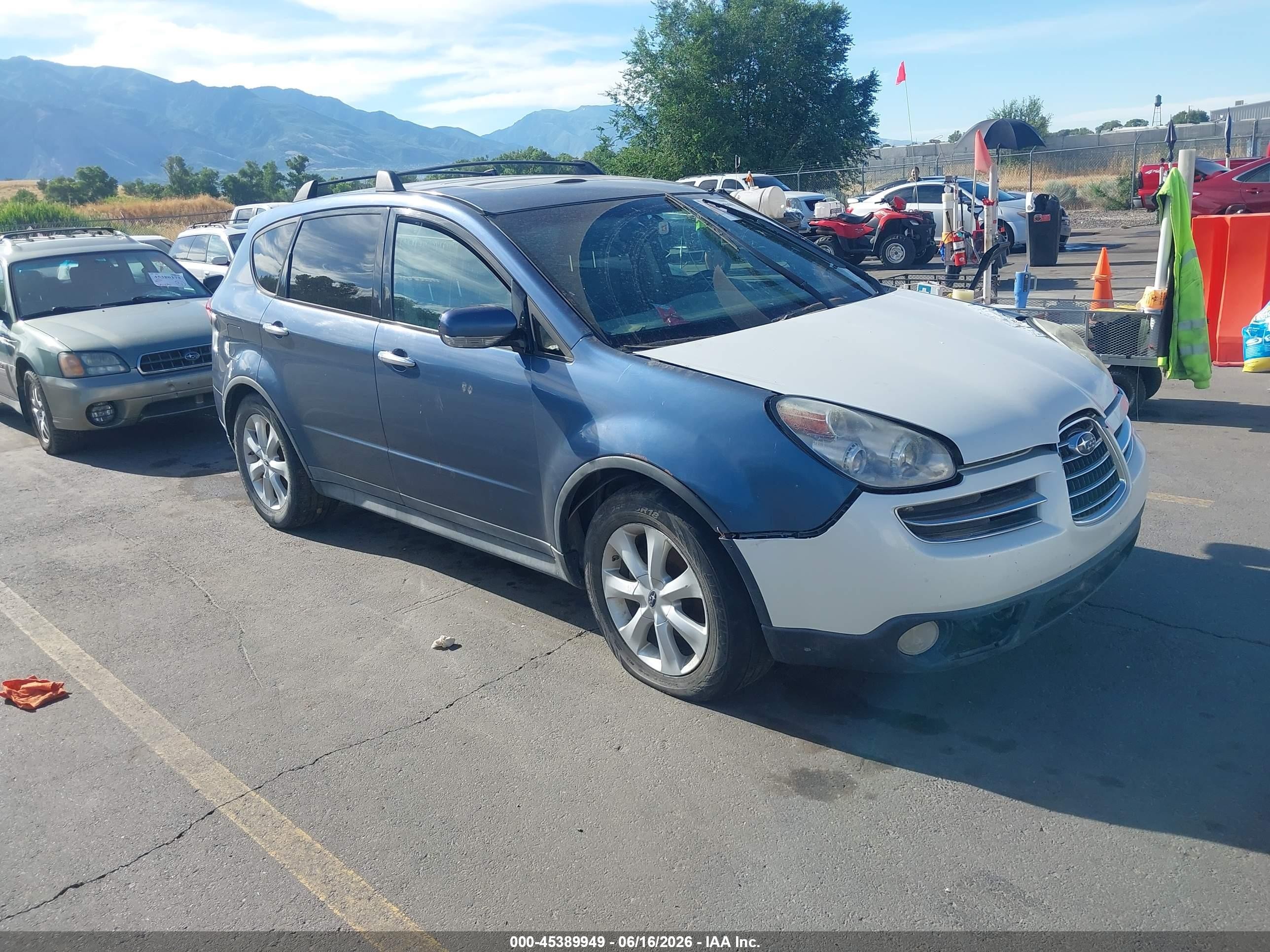 2006 Subaru Tribeca 7-Pass, VIN 4S4WX85C464424916 — Normal wear