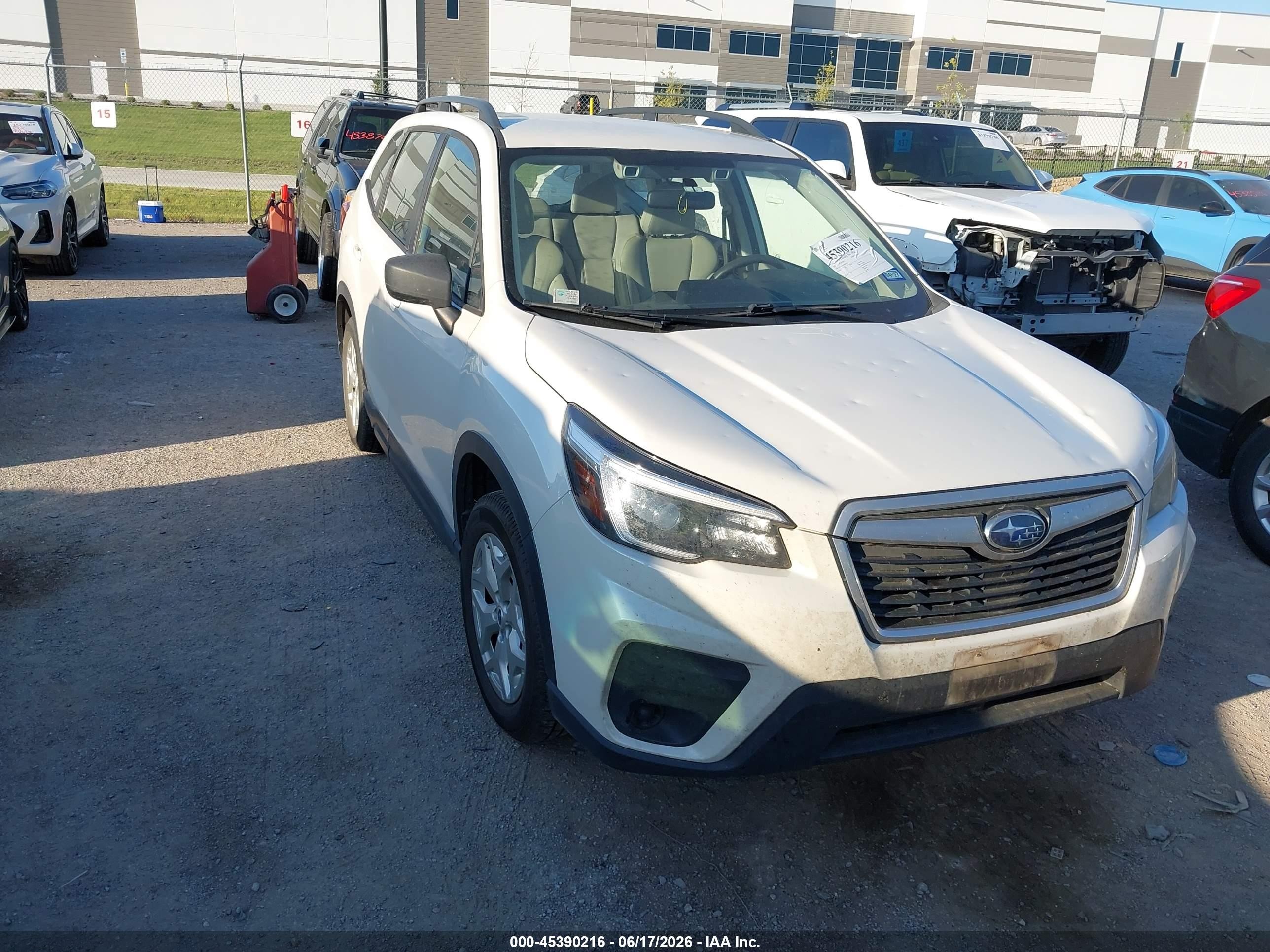 2021 Subaru Forester, VIN JF2SKADC8MH488510 — Hail