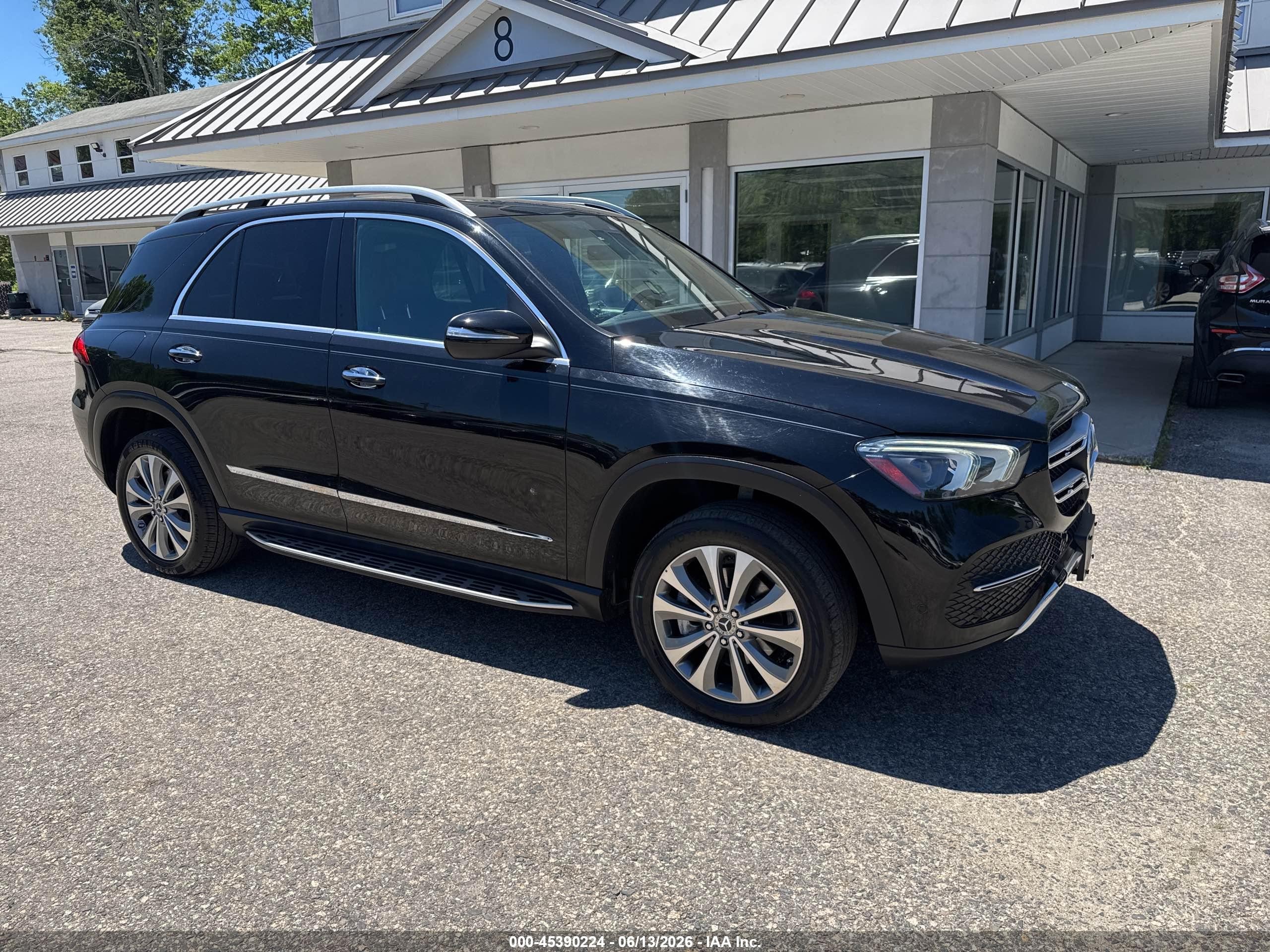 2020 Mercedes-Benz GLE 350, VIN 4JGFB4KB2LA072547 — Фото с аукциона