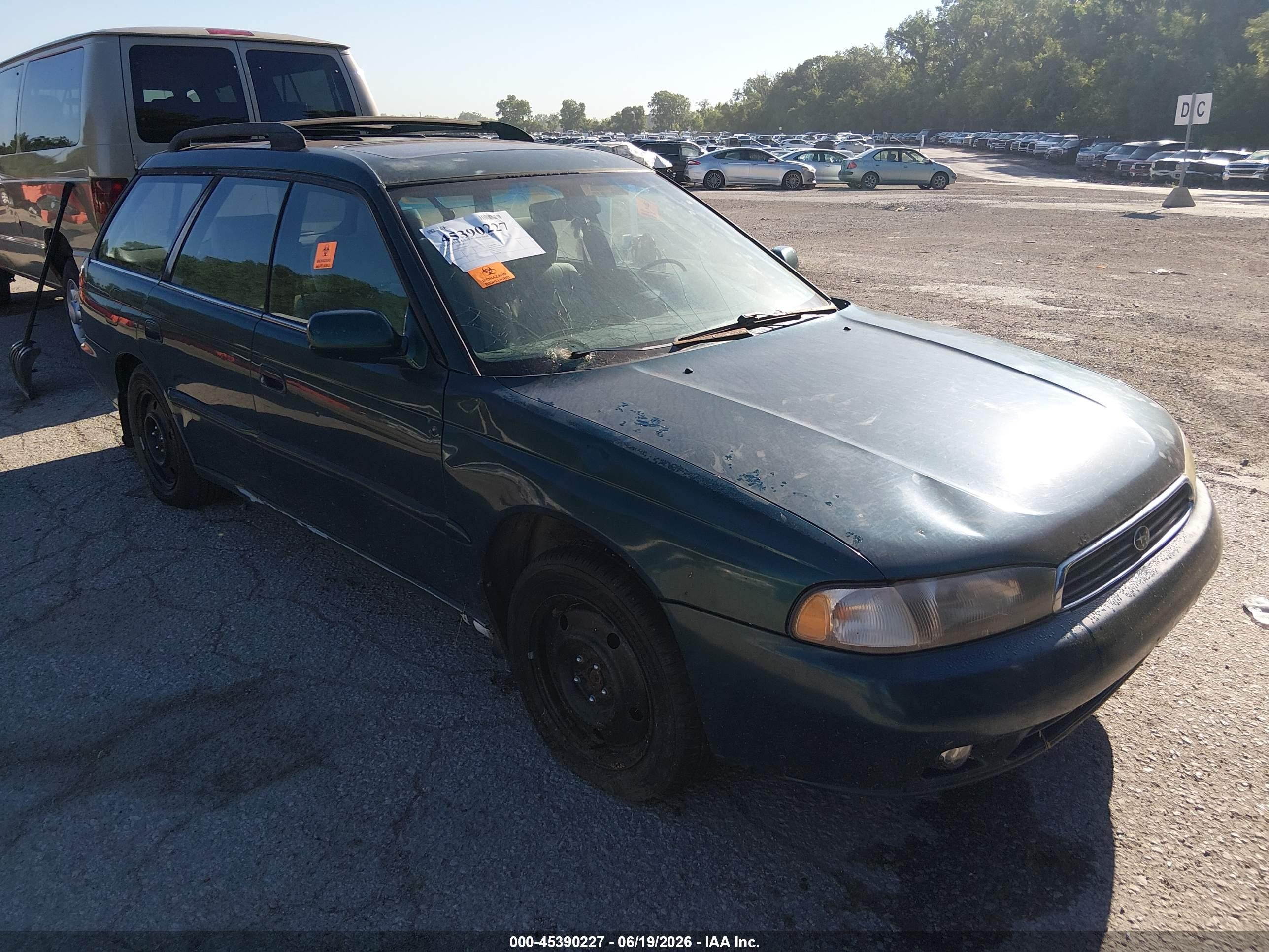 1995 Subaru Legacy LS, VIN 4S3BK6556S7361043 — Normal wear