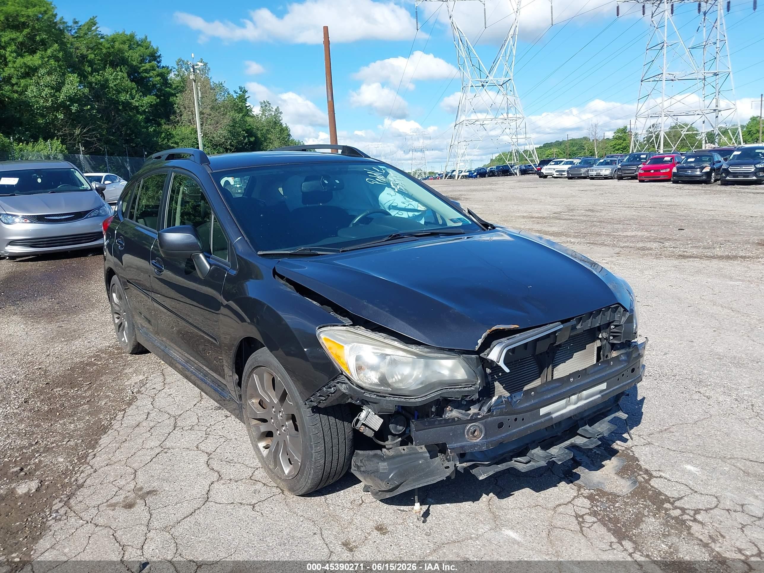 2014 Subaru Impreza Special Sports Premium, VIN JF1GPAL61E8307899 — Normal wear