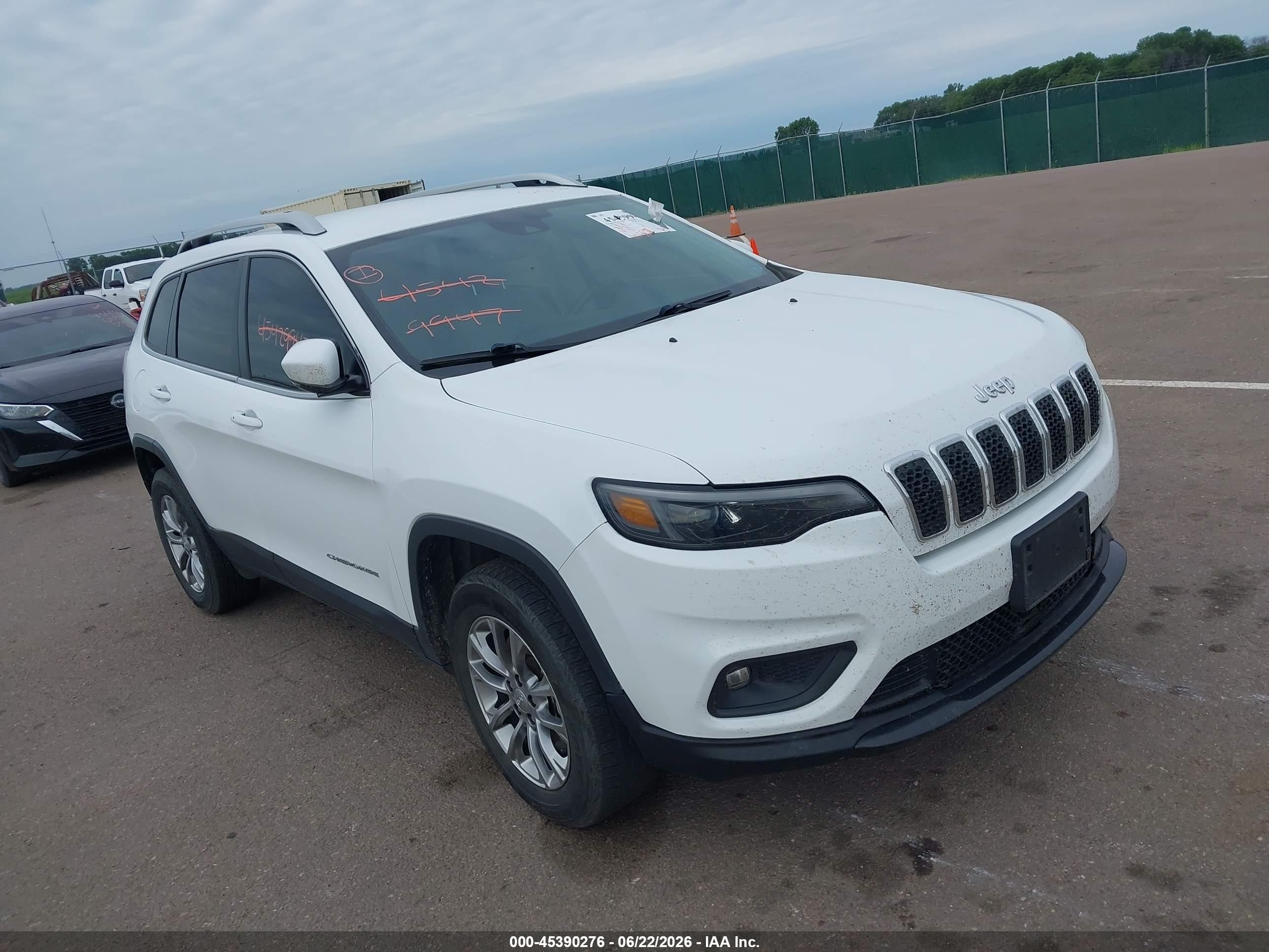 2021 Jeep Cherokee Latitude Lux, VIN 1C4PJMMX6MD142023 — Hail