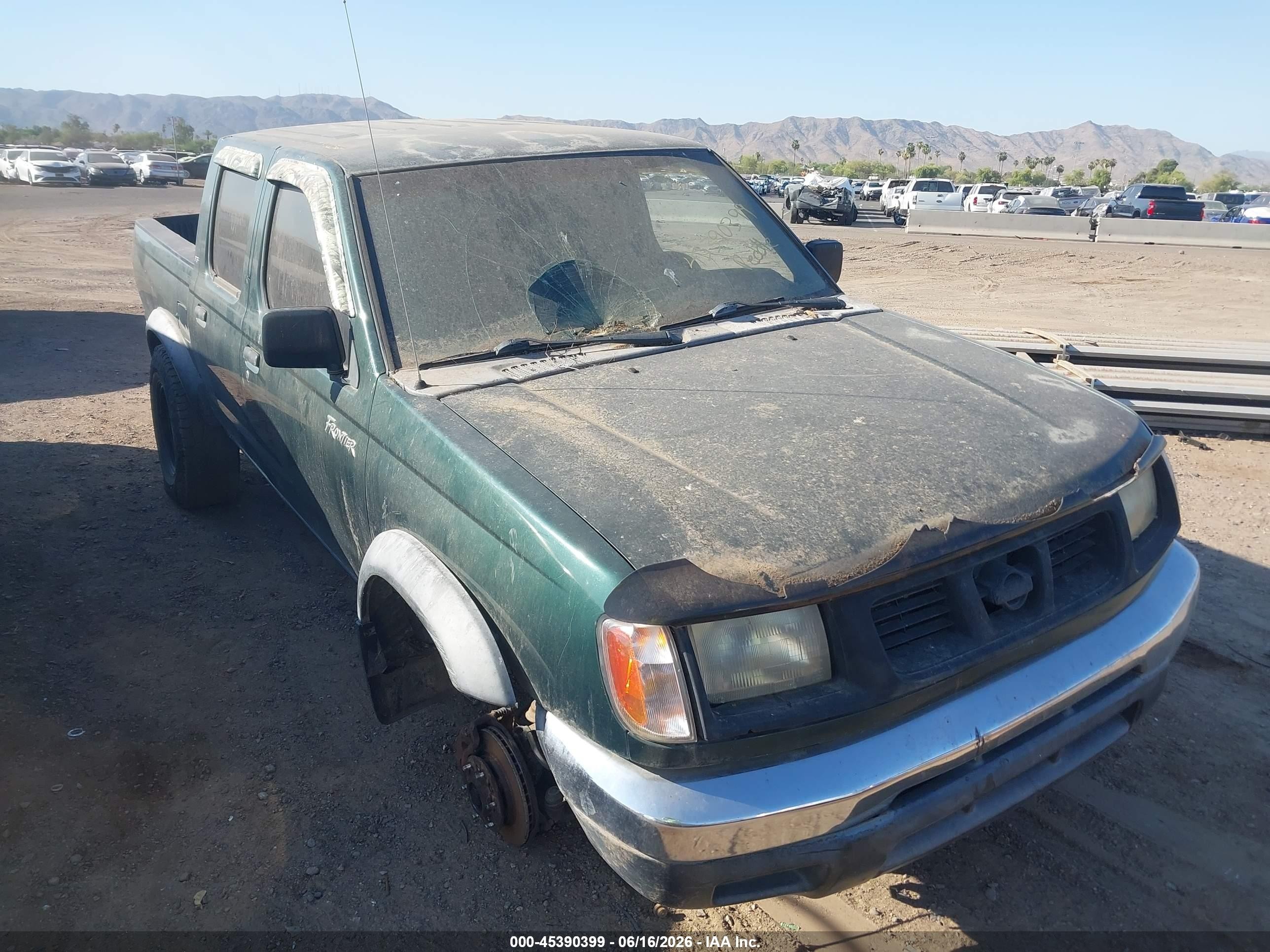 2000 Nissan Frontier XE, VIN 1N6ED27T1YC385873 — Normal wear