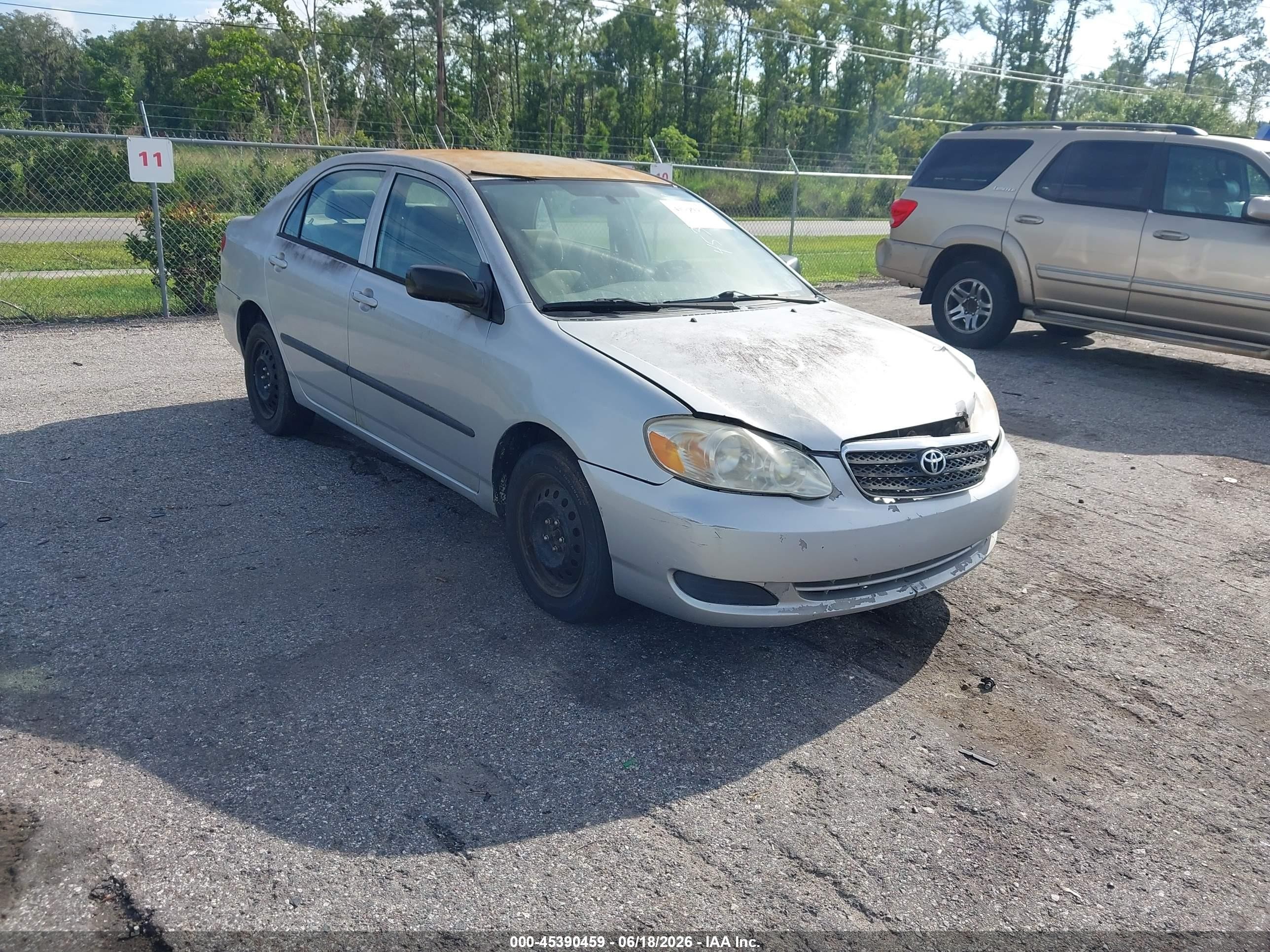 2007 Toyota Corolla CE, VIN JTDBR32EX70127552 — Normal wear