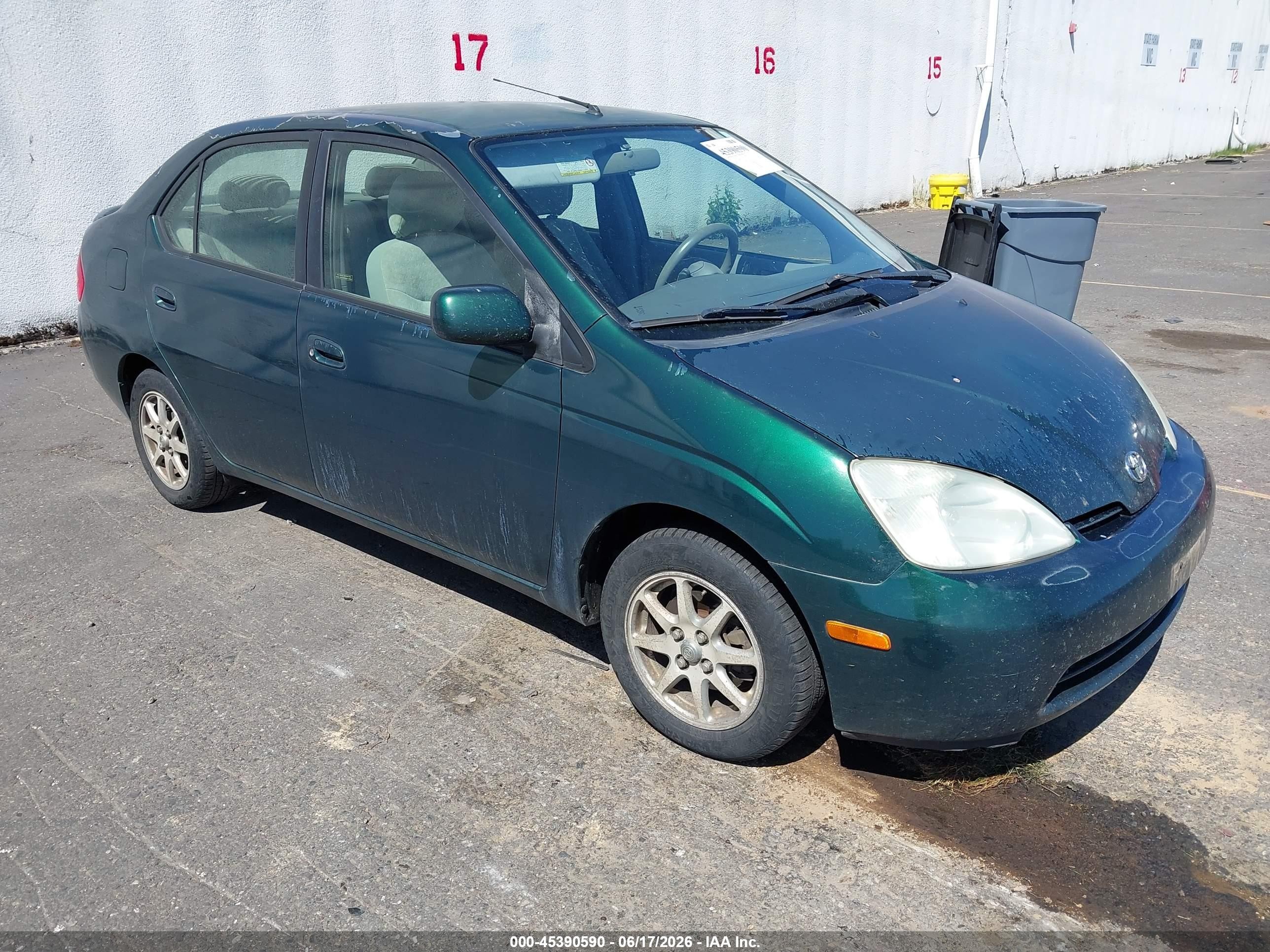 2002 Toyota Prius, VIN JT2BK12U520045858 — Normal wear