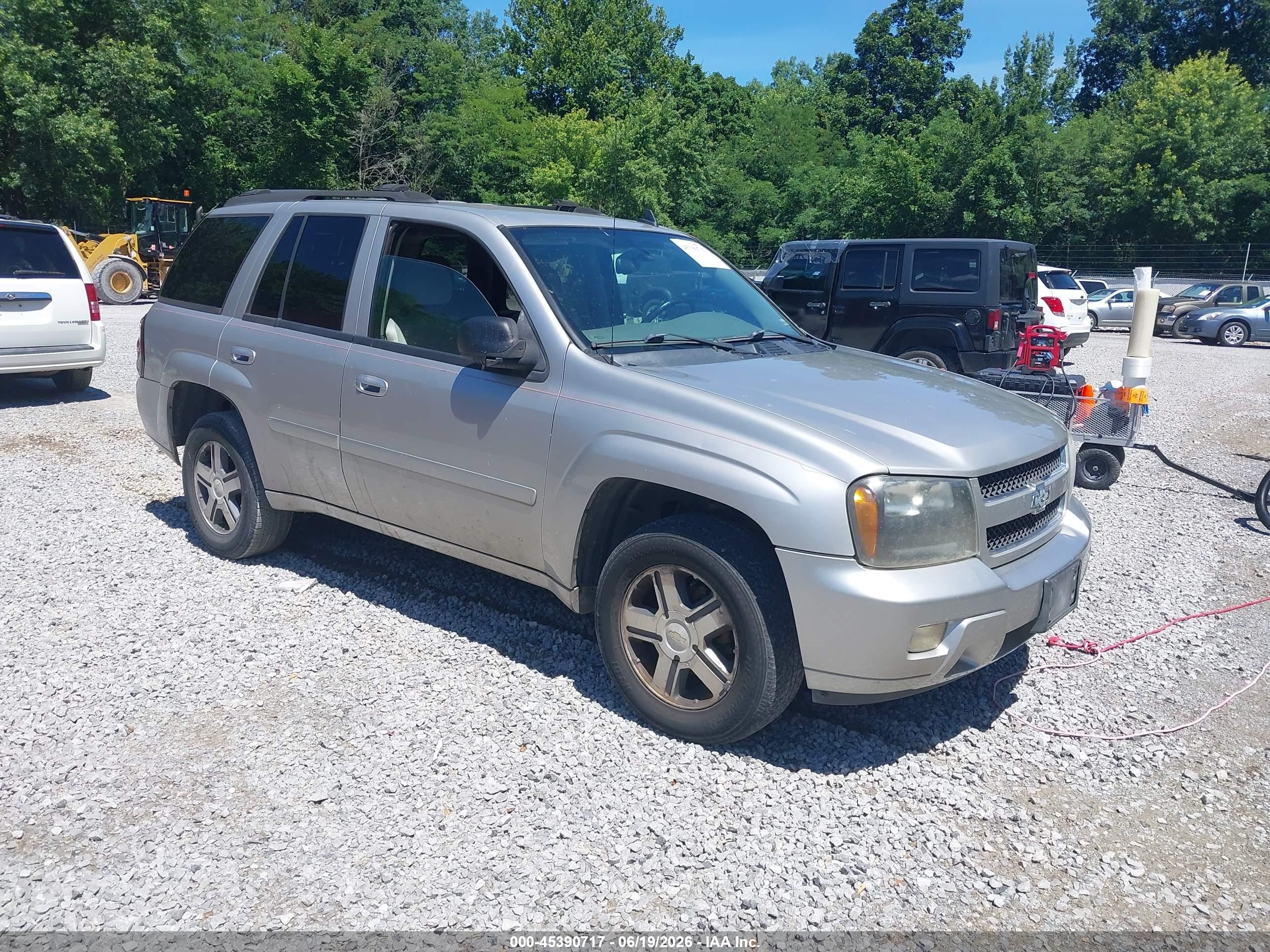 2007 Chevrolet TrailBlazer LT, VIN 1GNDT13SX72218139 — Обычный износ