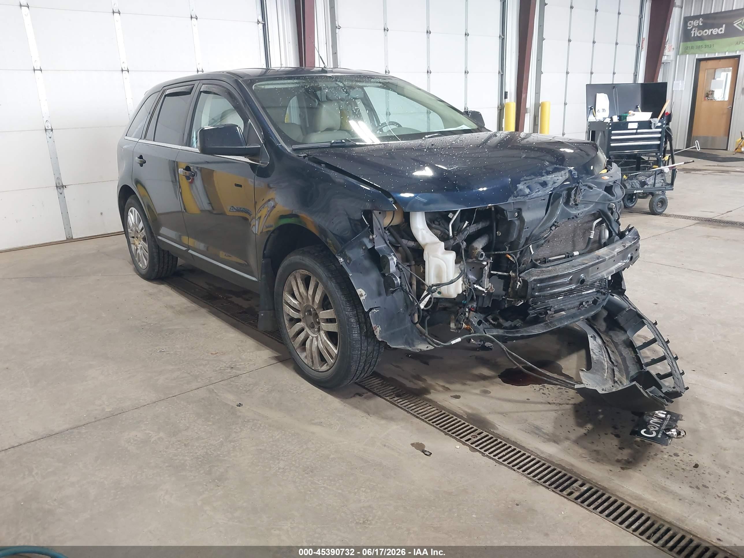 2008 Ford Edge Limited, VIN 2FMDK49C78BA68141 — Front end