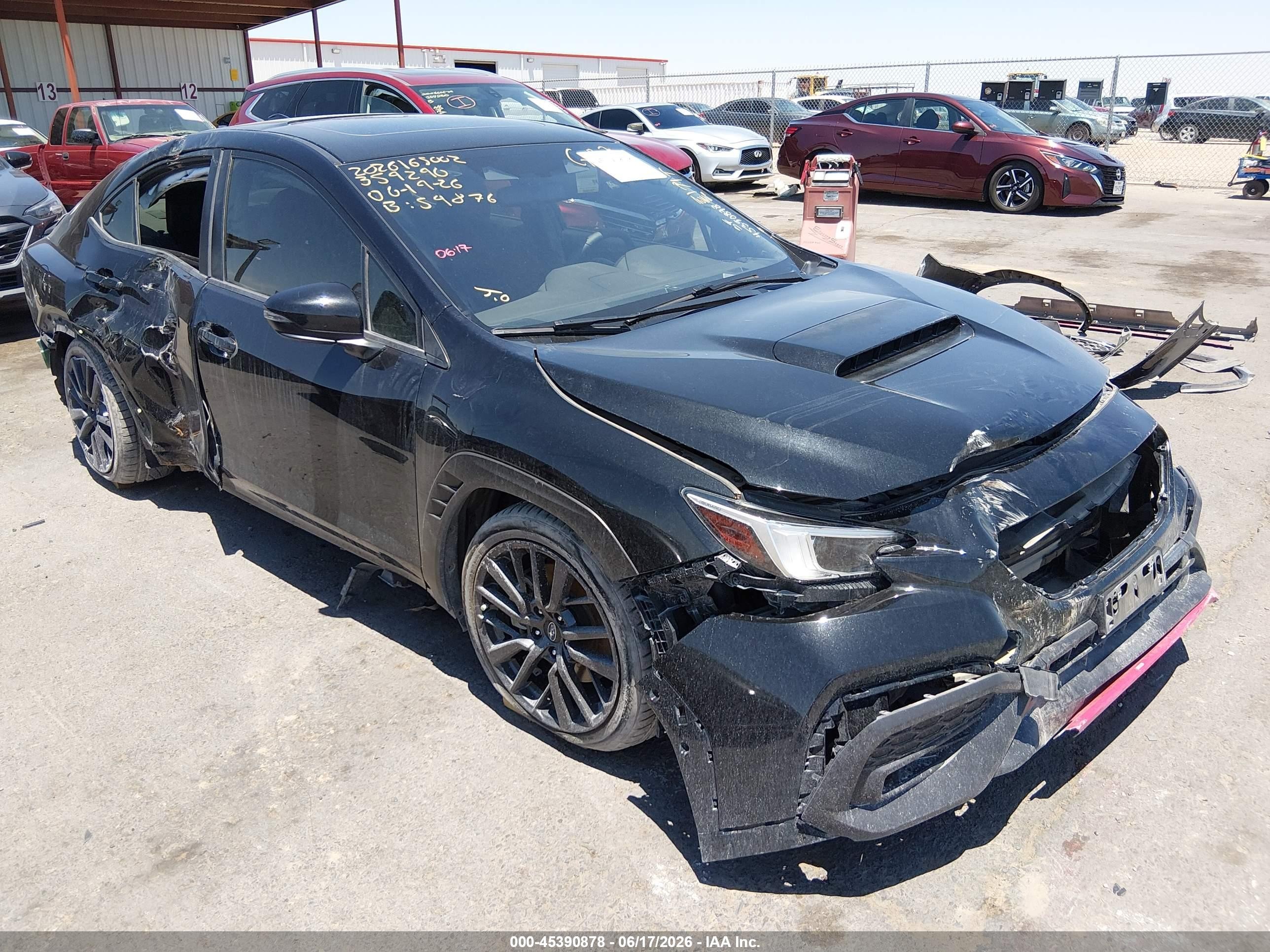 2022 Subaru WRX Limited, VIN JF1VBAN60N8005006 — All over