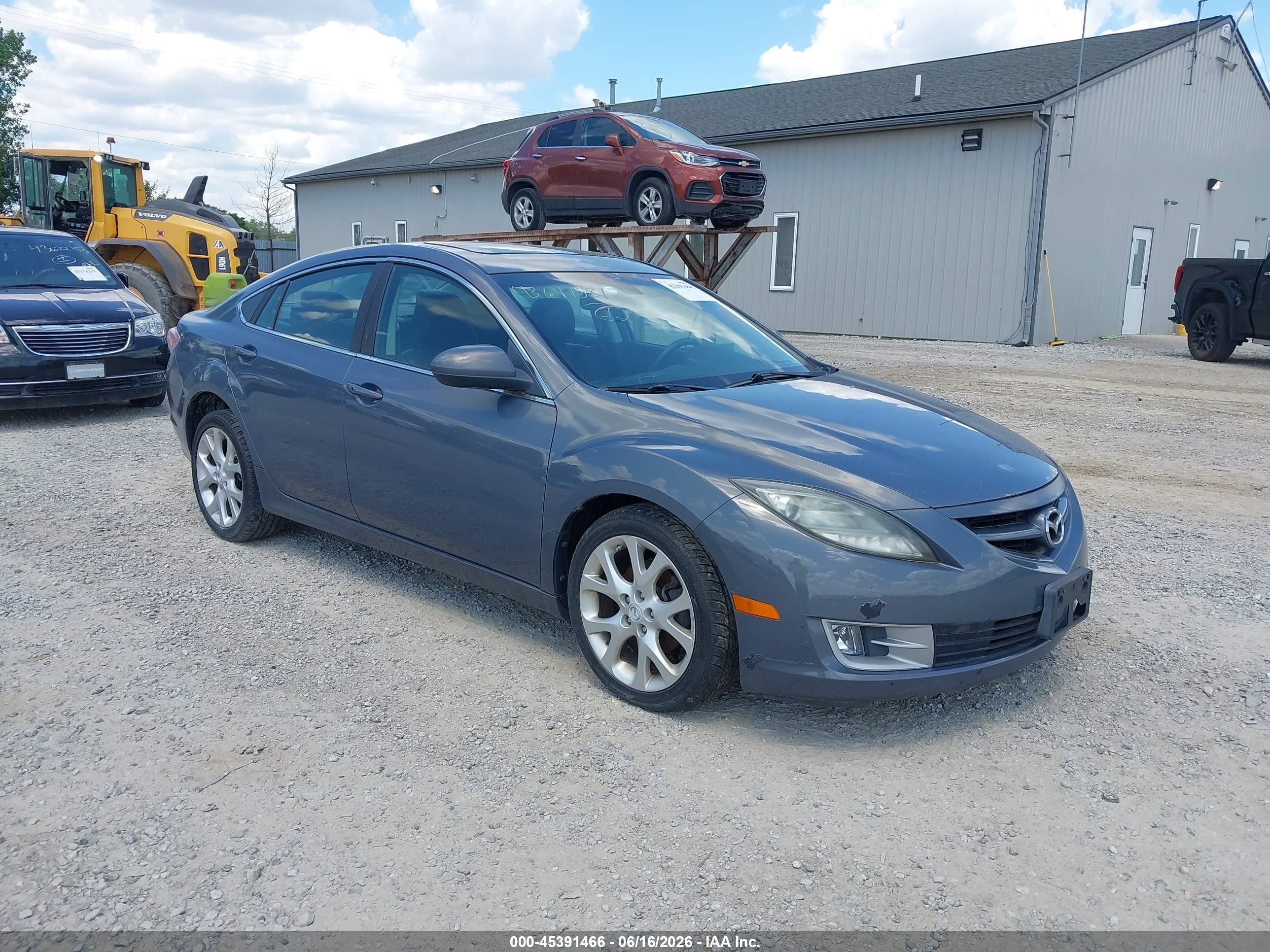 2010 Mazda 6 S Grand Touring, VIN 1YVHZ8CB7A5M00740 — Front end