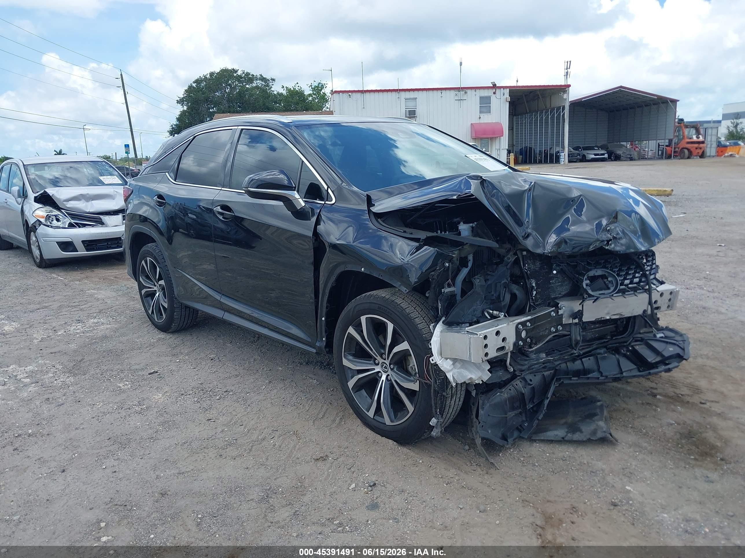 2022 Lexus RX 350, VIN 2T2HZMAAXNC221704 — Front end