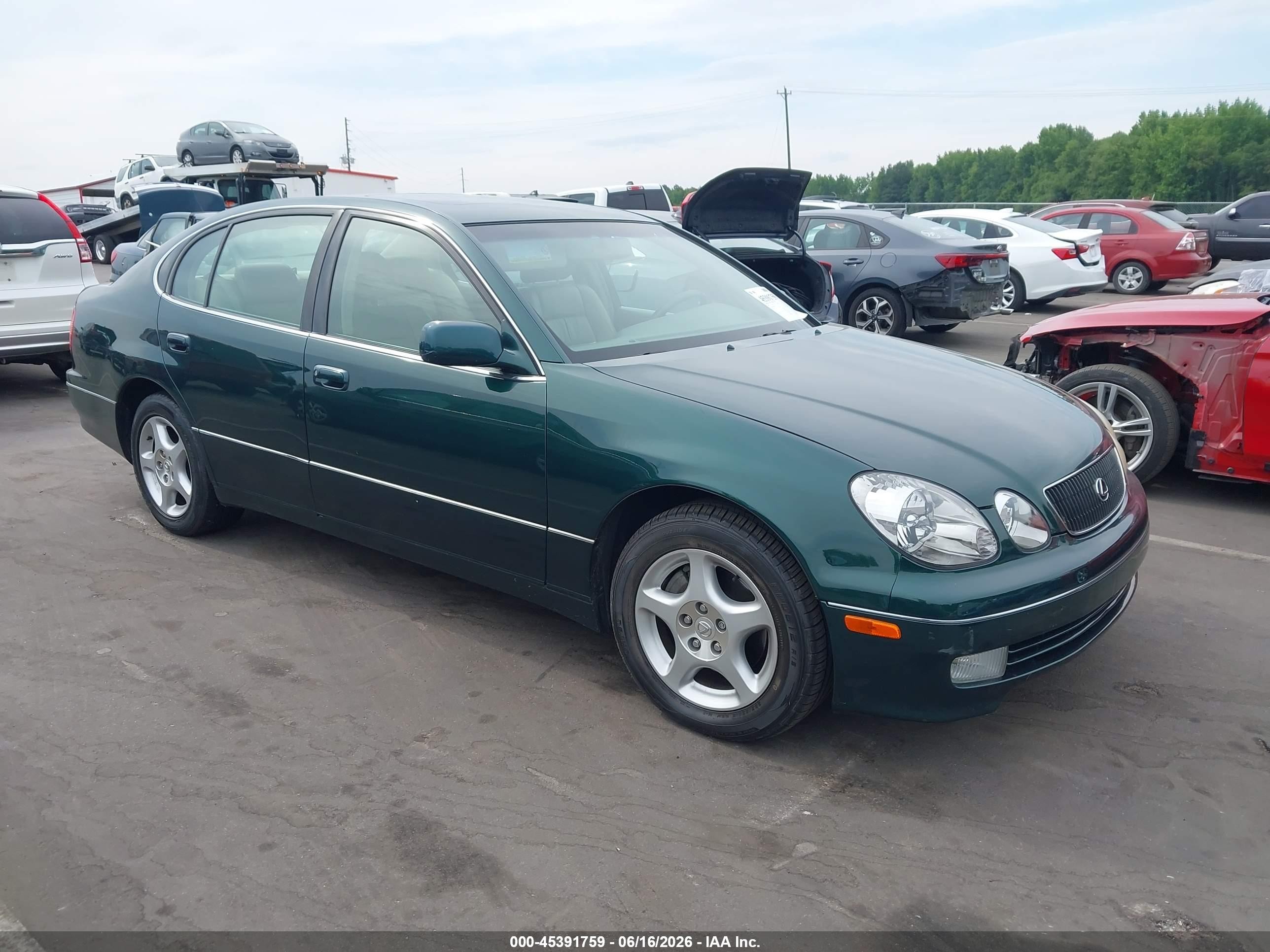 1999 Lexus GS 400, VIN JT8BH68X2X0021270 — Обычный износ