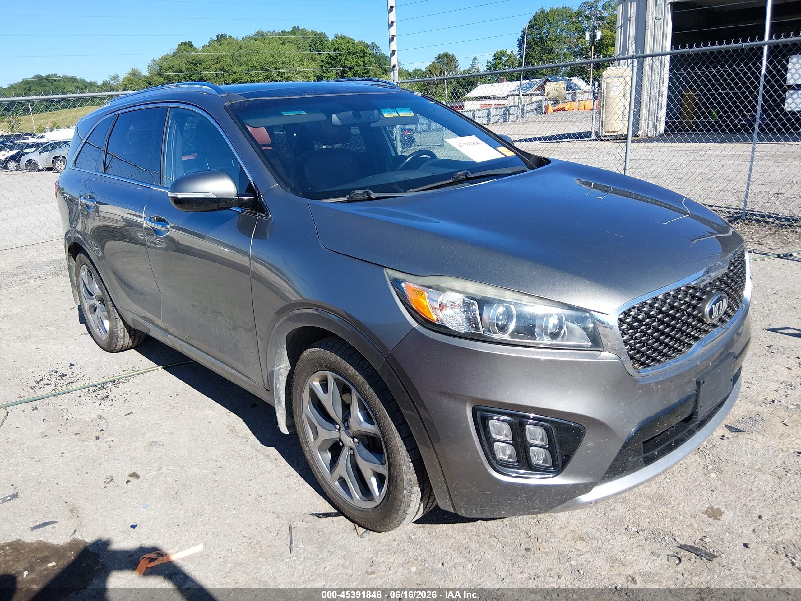 2016 Kia Sorento SXL, VIN 5XYPKDA16GG046377 — Roof
