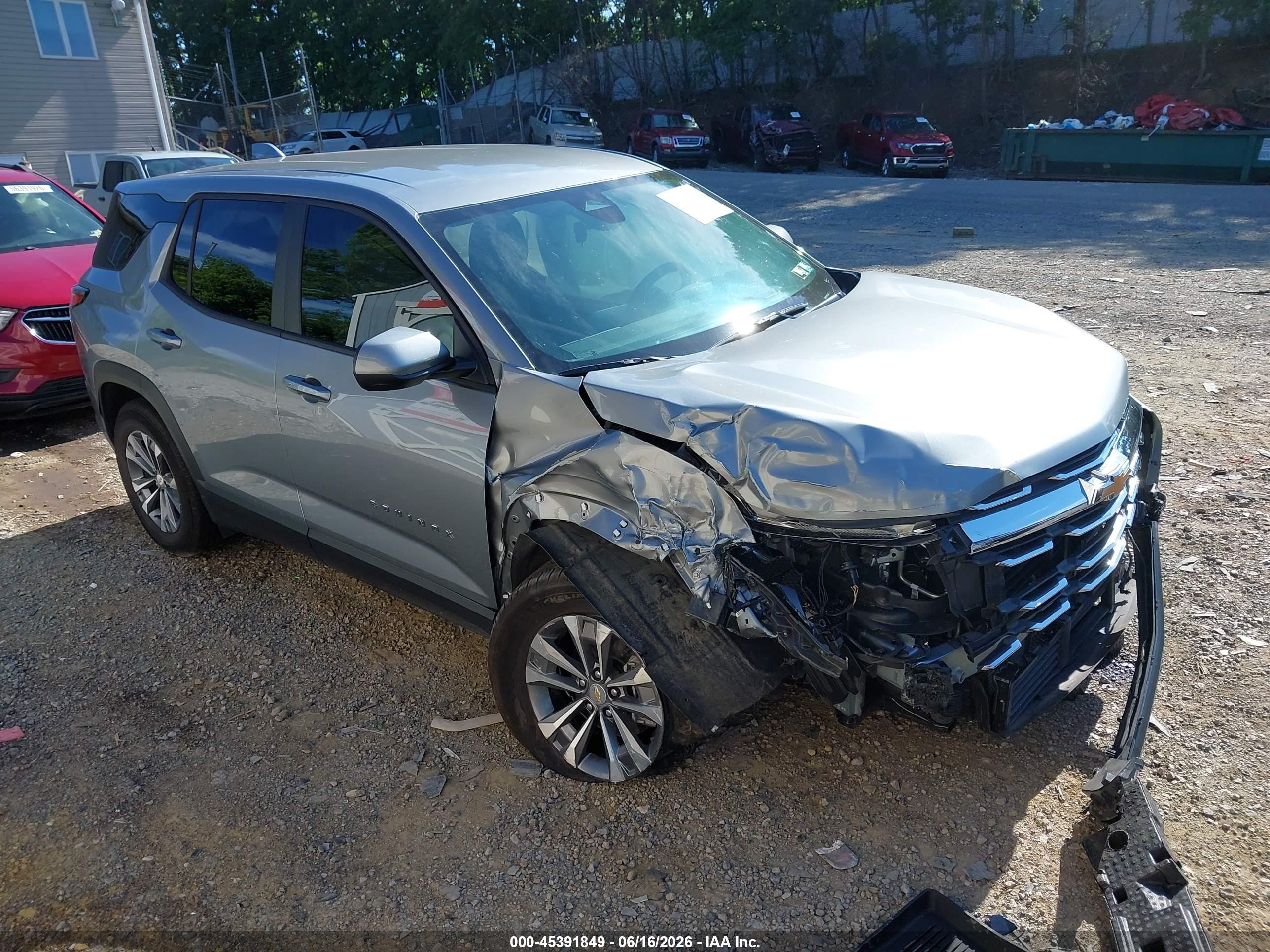 2026 Chevrolet Equinox AWD LT, VIN 3GNAXPEGXTL397827 — Front end