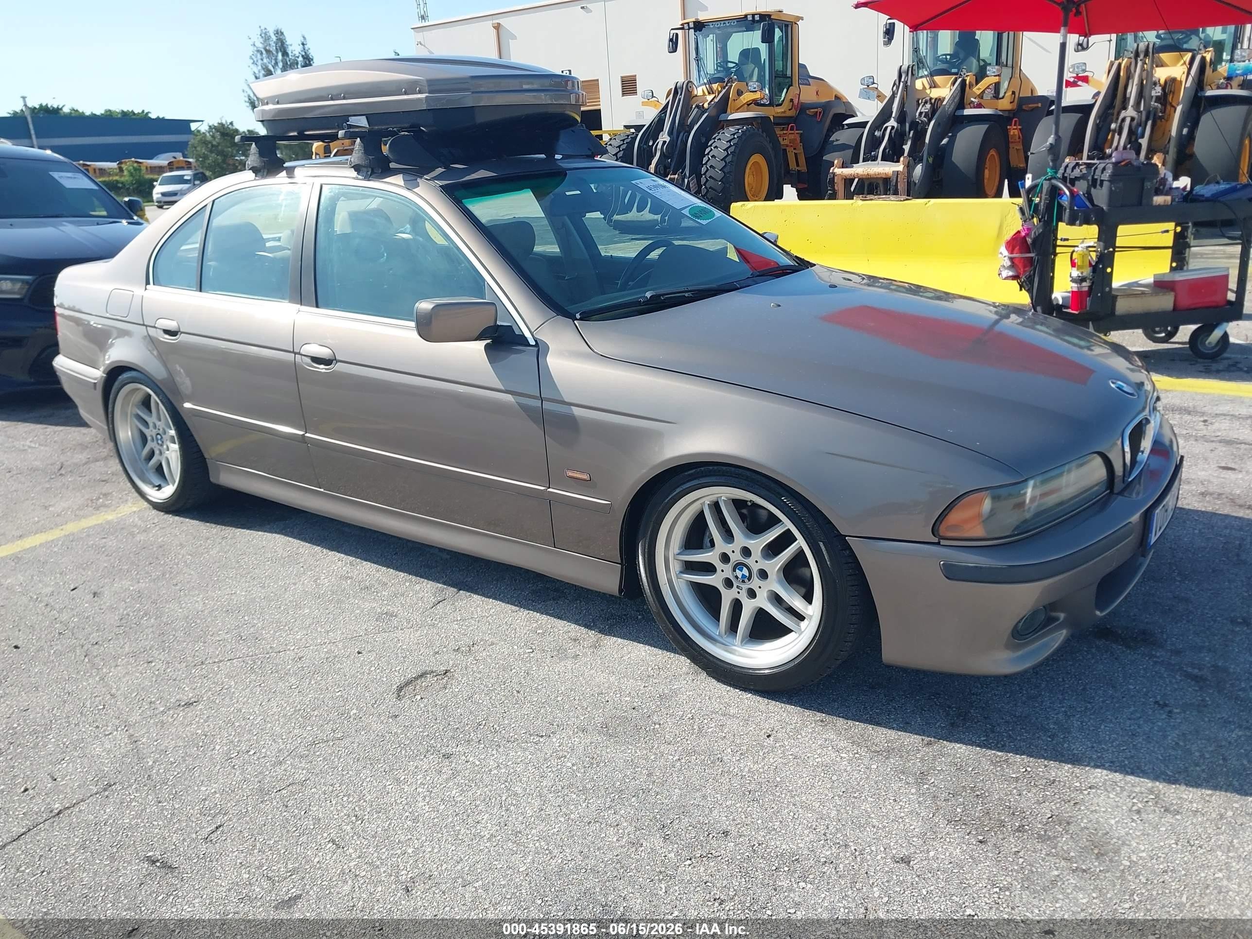 2002 BMW 5 Series 525i, VIN WBADT43482GY41036 — Обычный износ