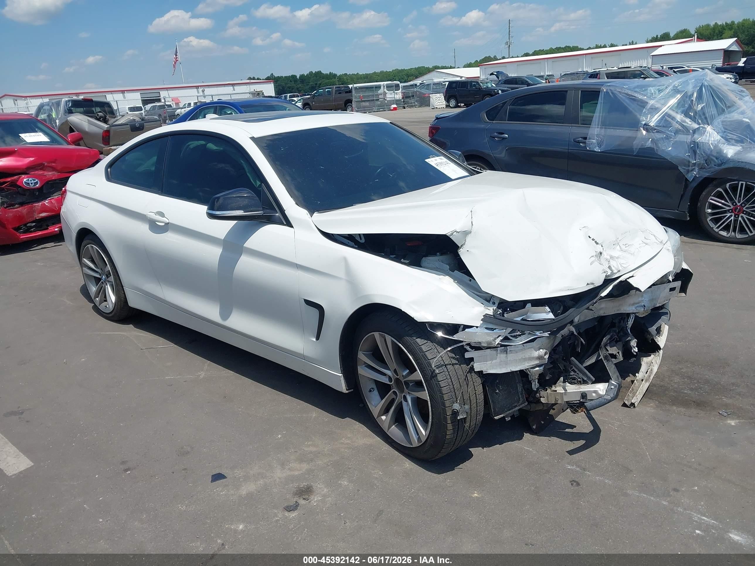 2014 BMW 4 Series 428i, VIN WBA3N3C58EK230840 — Front end