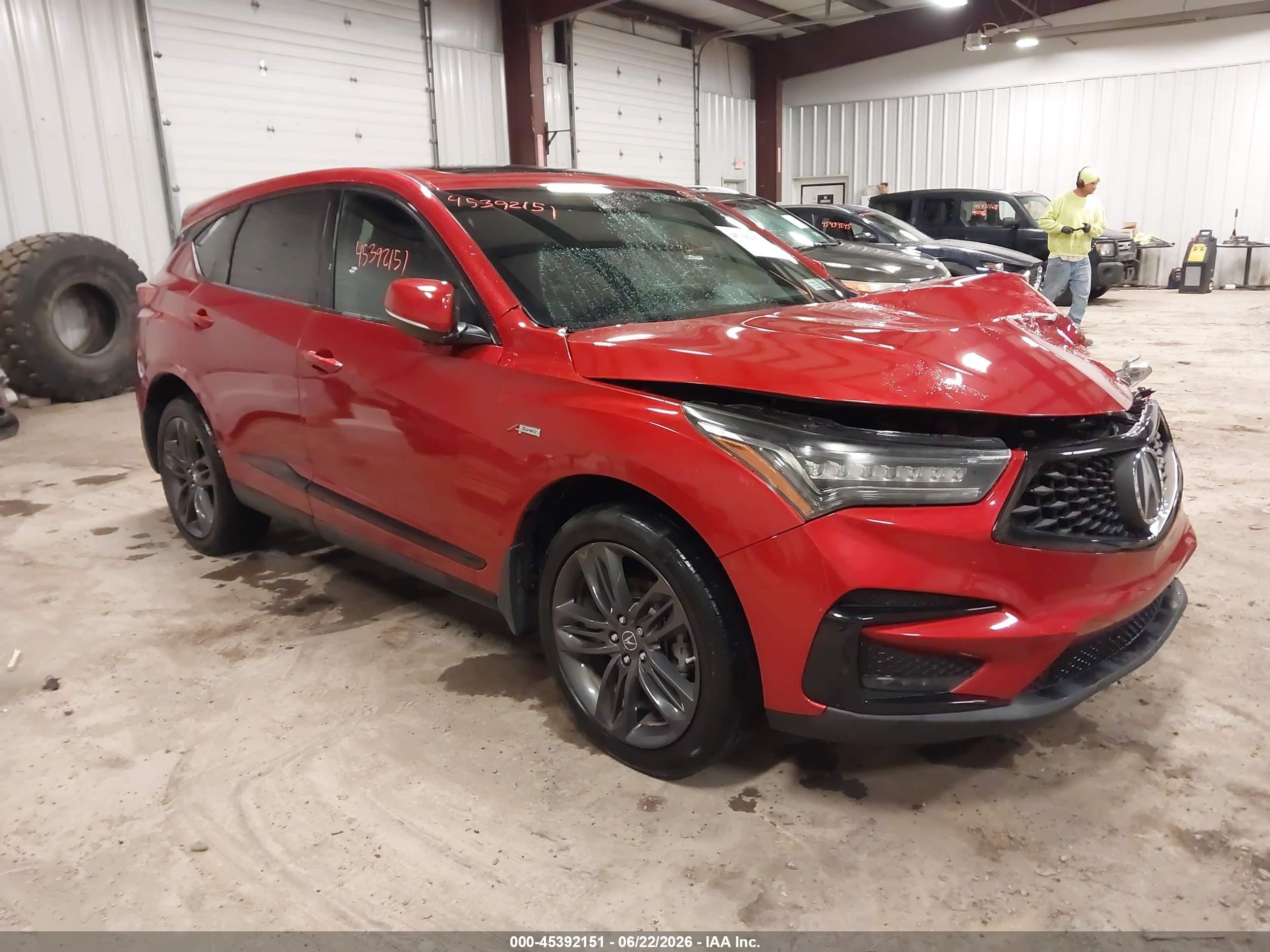 2020 Acura RDX w/A-Spec Pkg, VIN 5J8TC2H67LL002504 — Front end