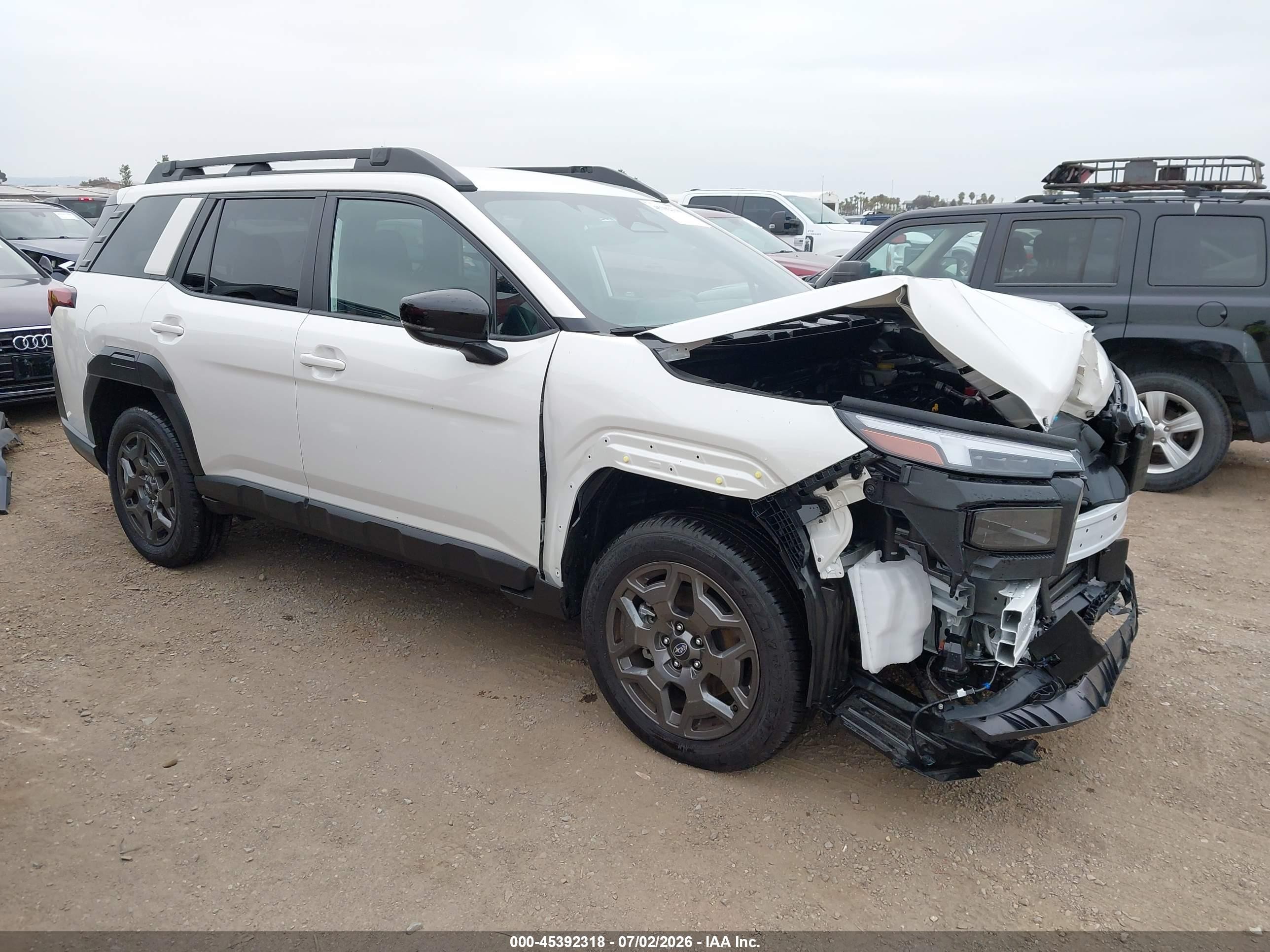2026 Subaru Outback Premium, VIN JF2BUPAD4TY481255 — Front end