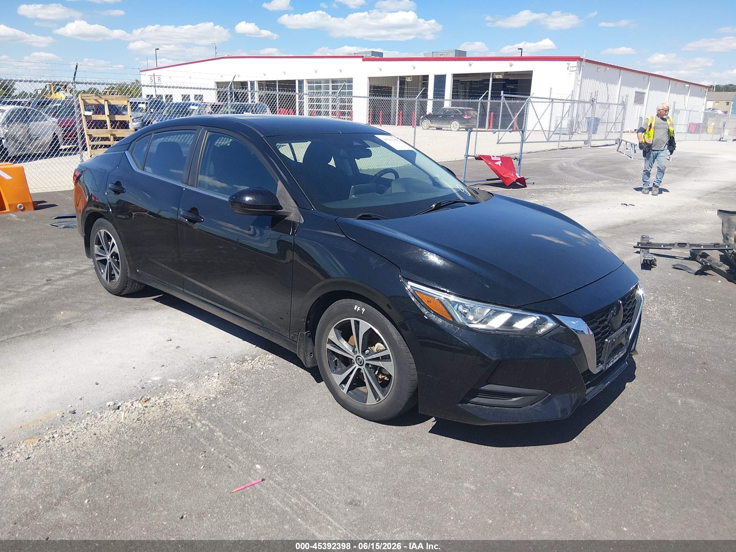 2022 Nissan Sentra SV, VIN 3N1AB8CV4NY228040 — Fresh water flood