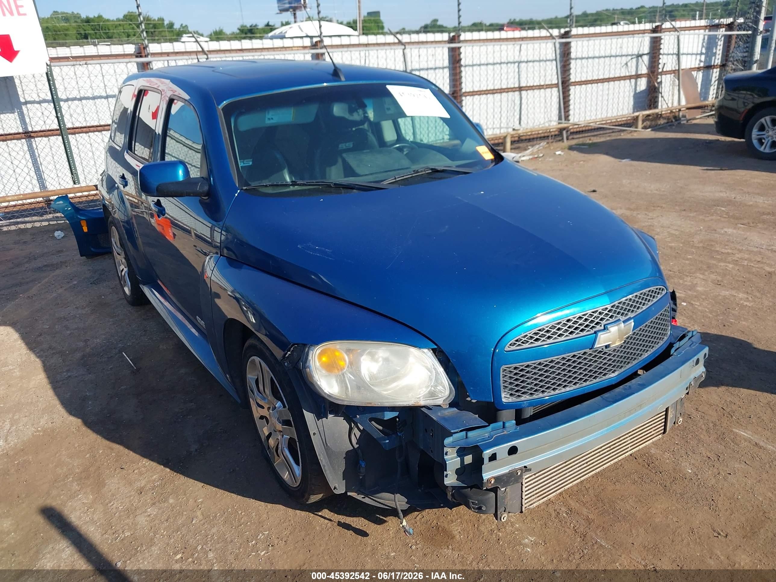 2009 Chevrolet HHR SS, VIN 3GNCA63X79S564344 — Перед