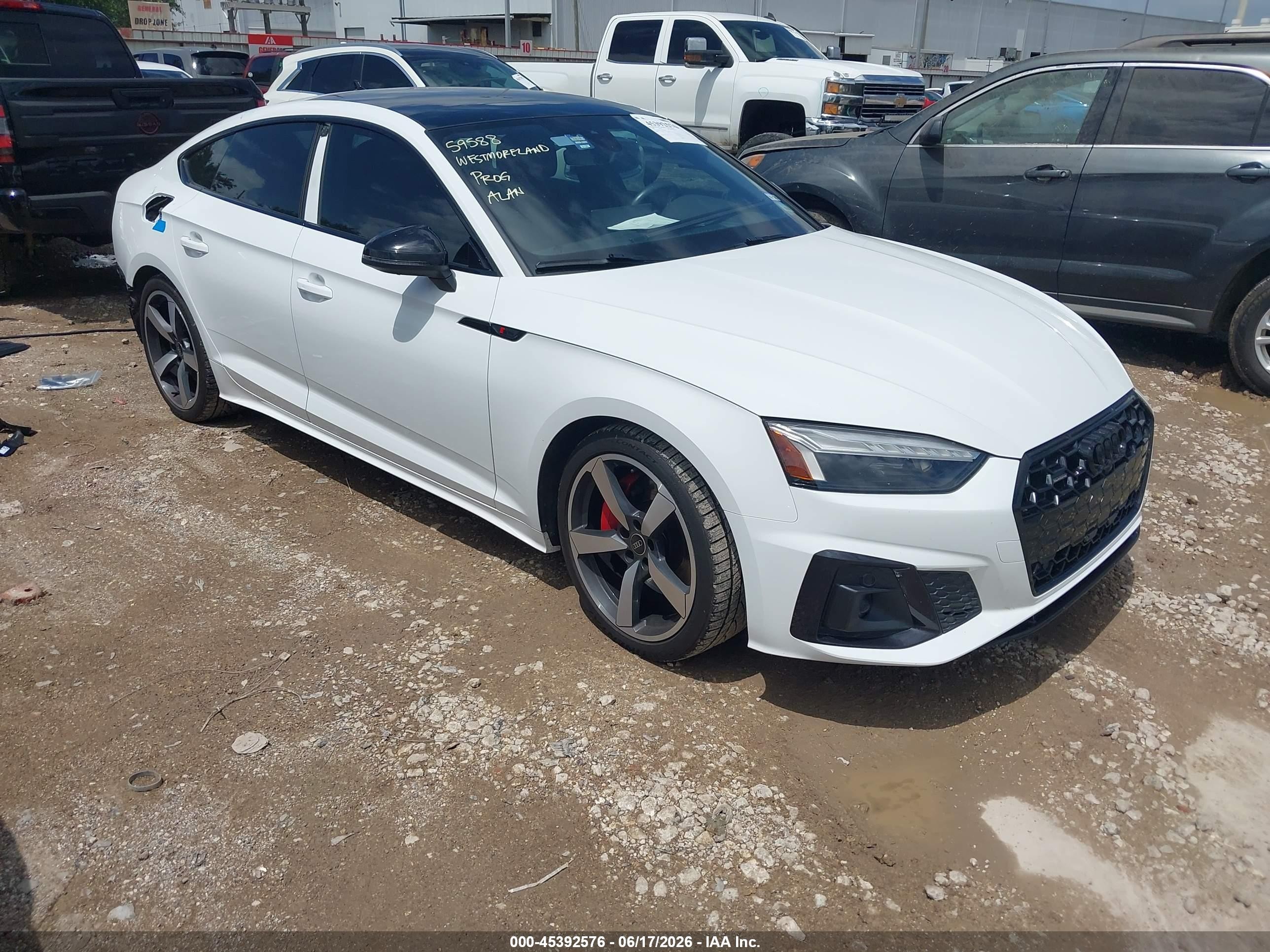 2024 Audi A5 Sportback S line Premium Plus, VIN WAUFACF54RA005783 — Rear end