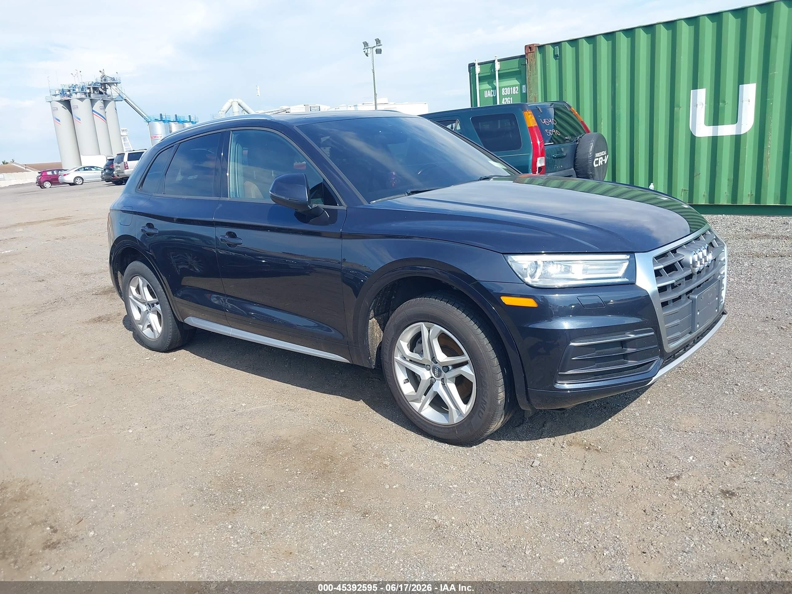 2018 Audi Q5 Premium, VIN WA1ANAFY6J2050667 — Электрика