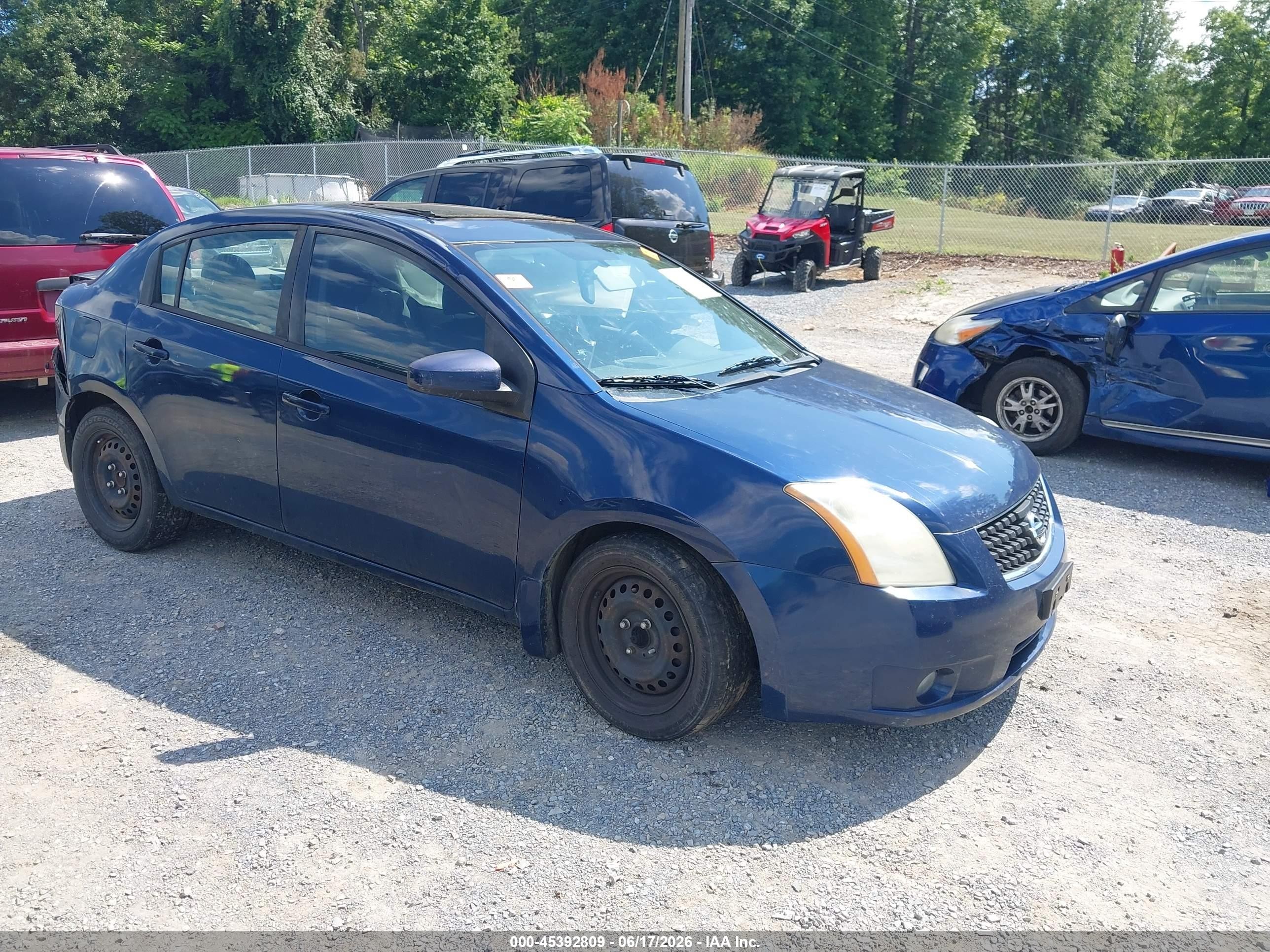 2009 Nissan Sentra 2.0, VIN 3N1AB61E69L676743 — Biohazard / chemical