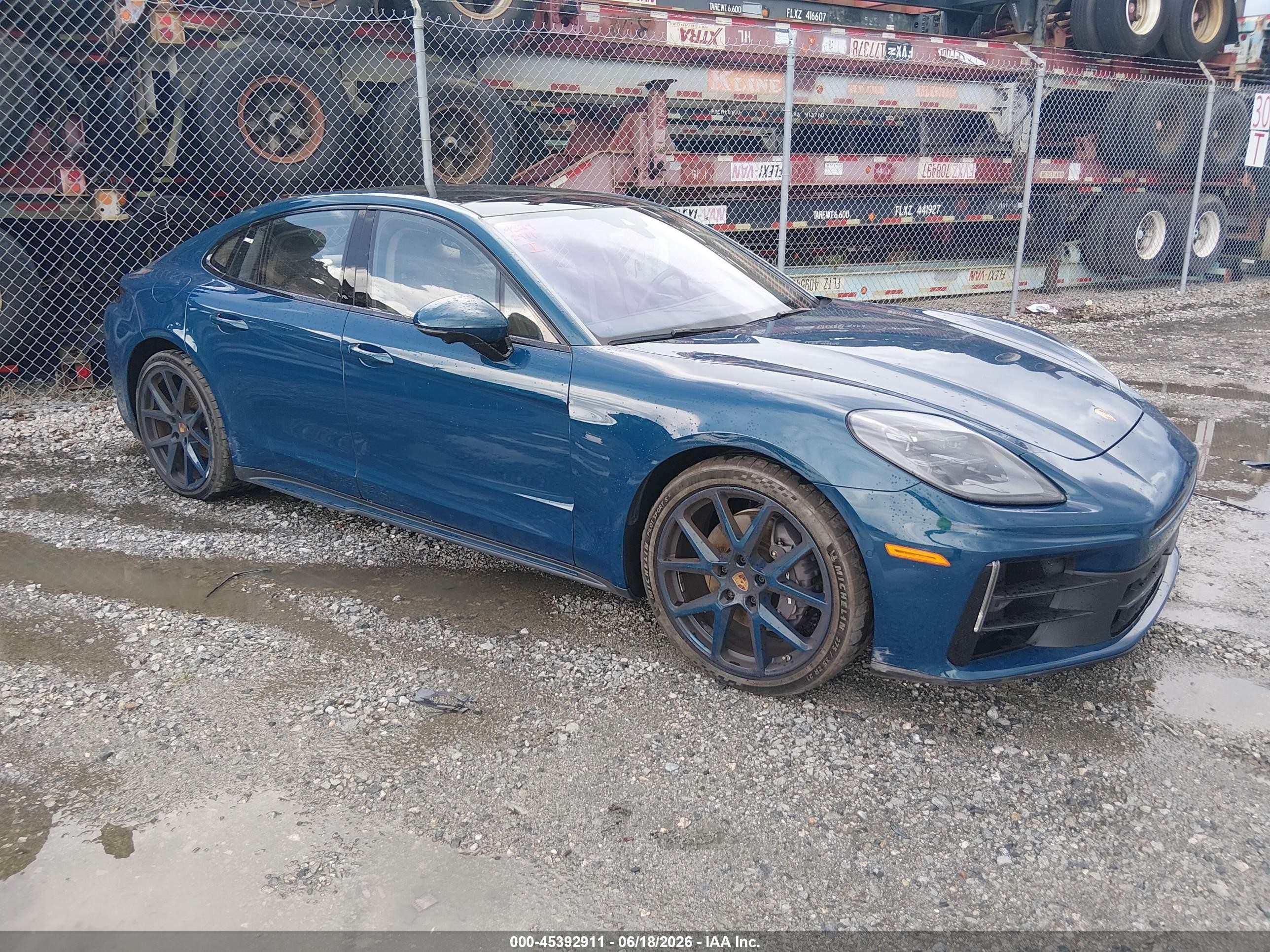 2024 Porsche Panamera, VIN WP0AA2YA0RL004684 — Rear end