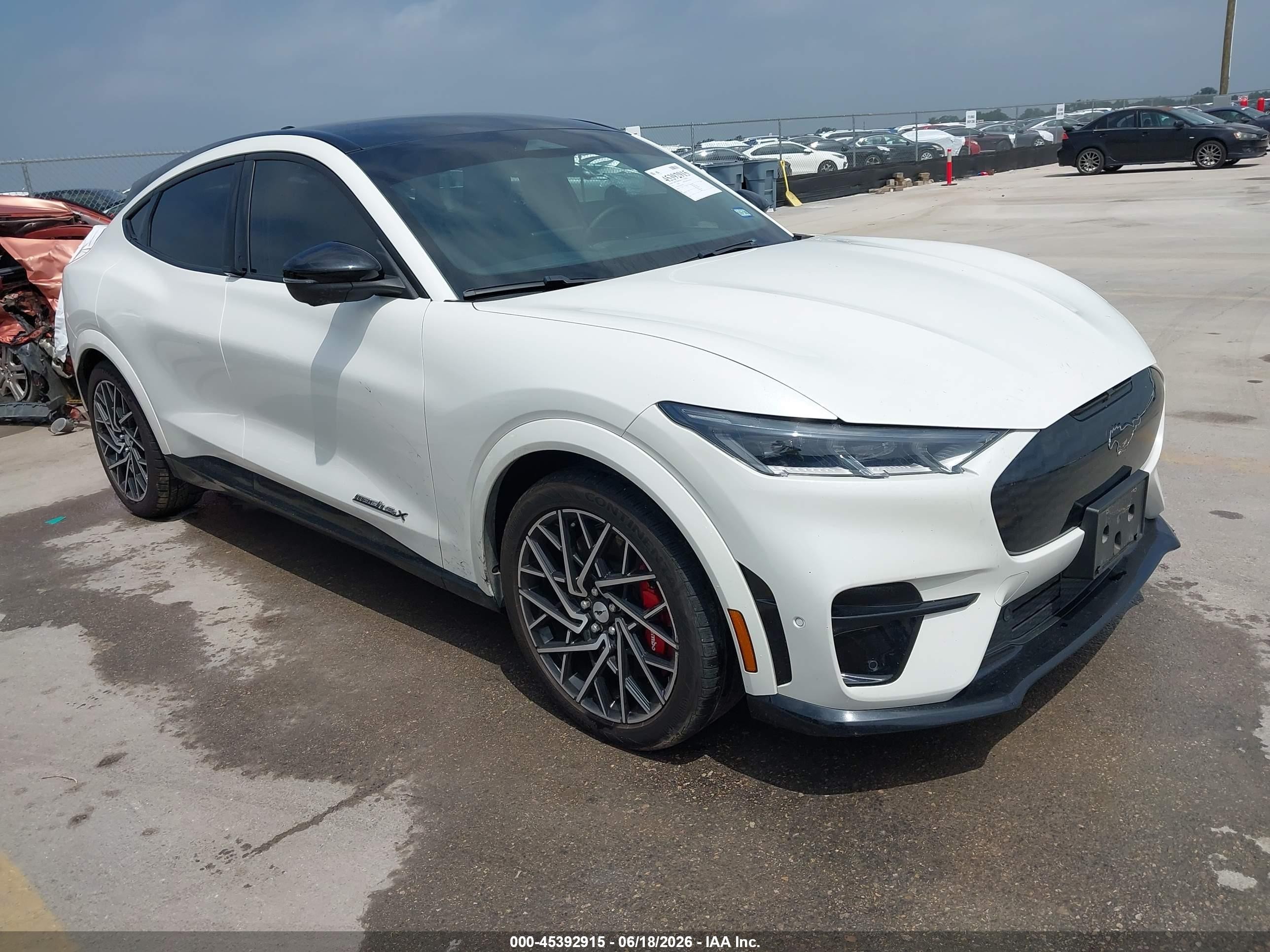 2023 Ford Mustang Mach-E GT, VIN 3FMTK4SX7PMA39700 — Water / flood