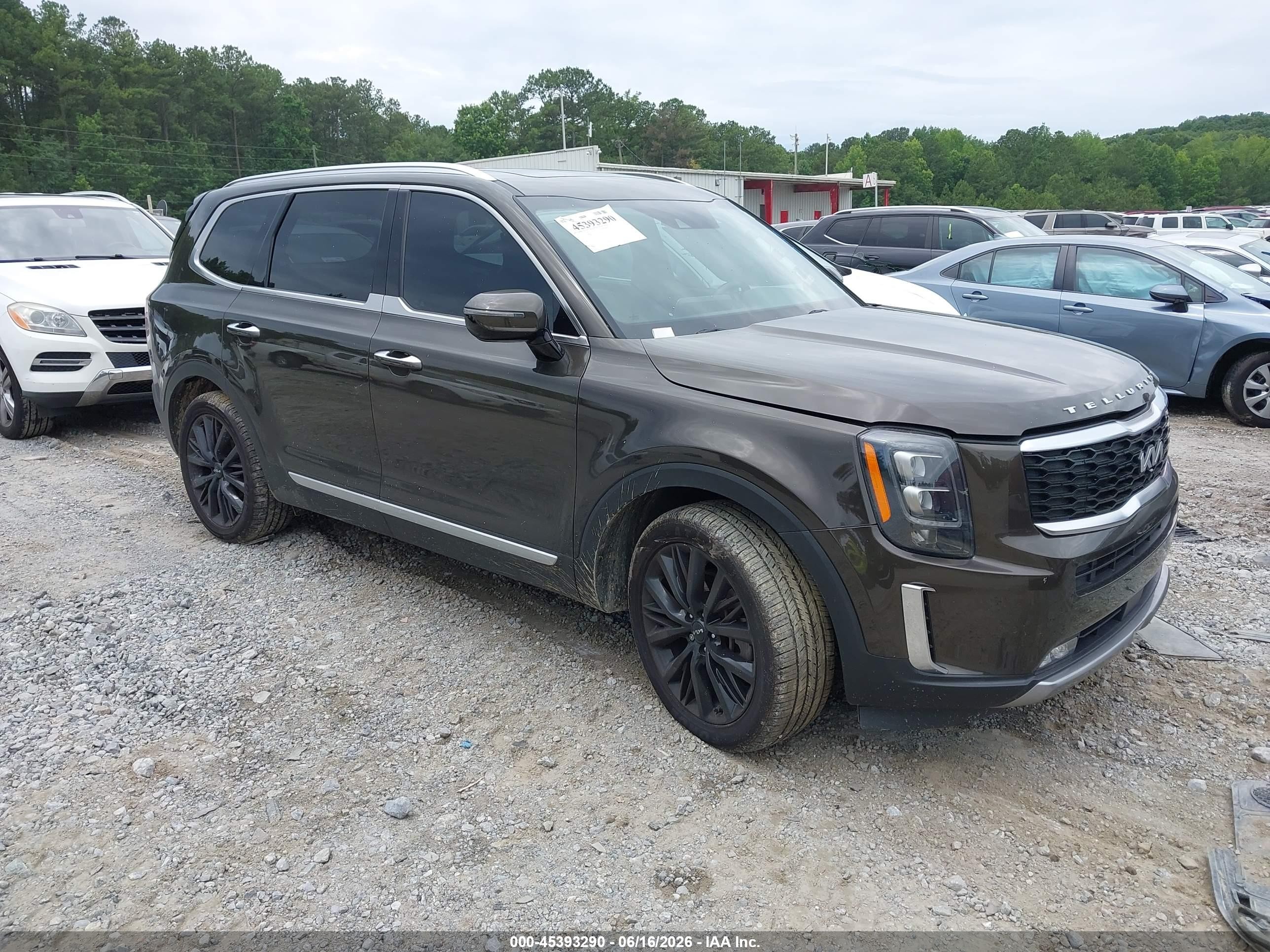 2022 Kia Telluride SX, VIN 5XYP54HCXNG202173 — Side