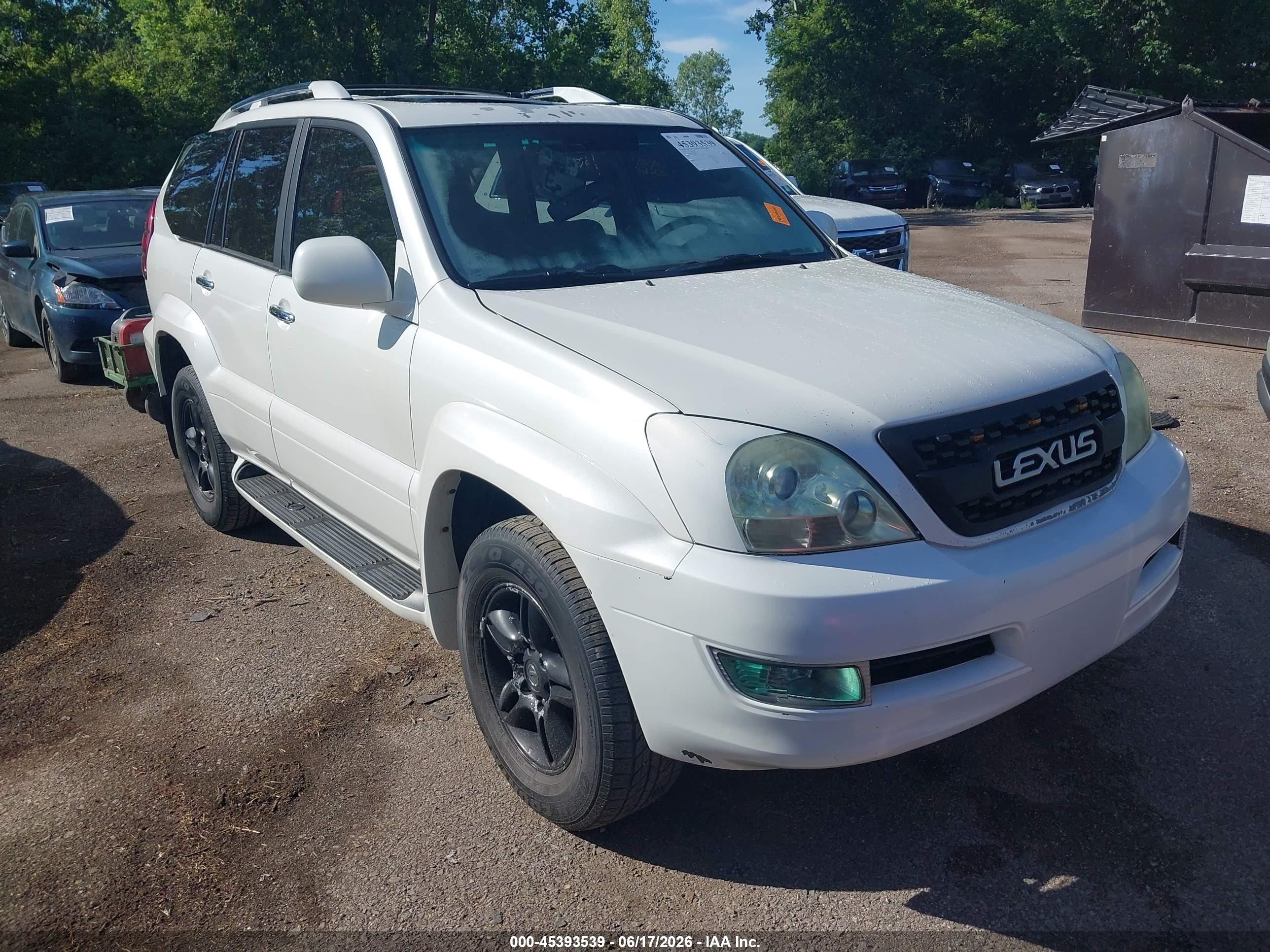 2008 Lexus GX 470, VIN JTJBT20X180150913 — Rear end