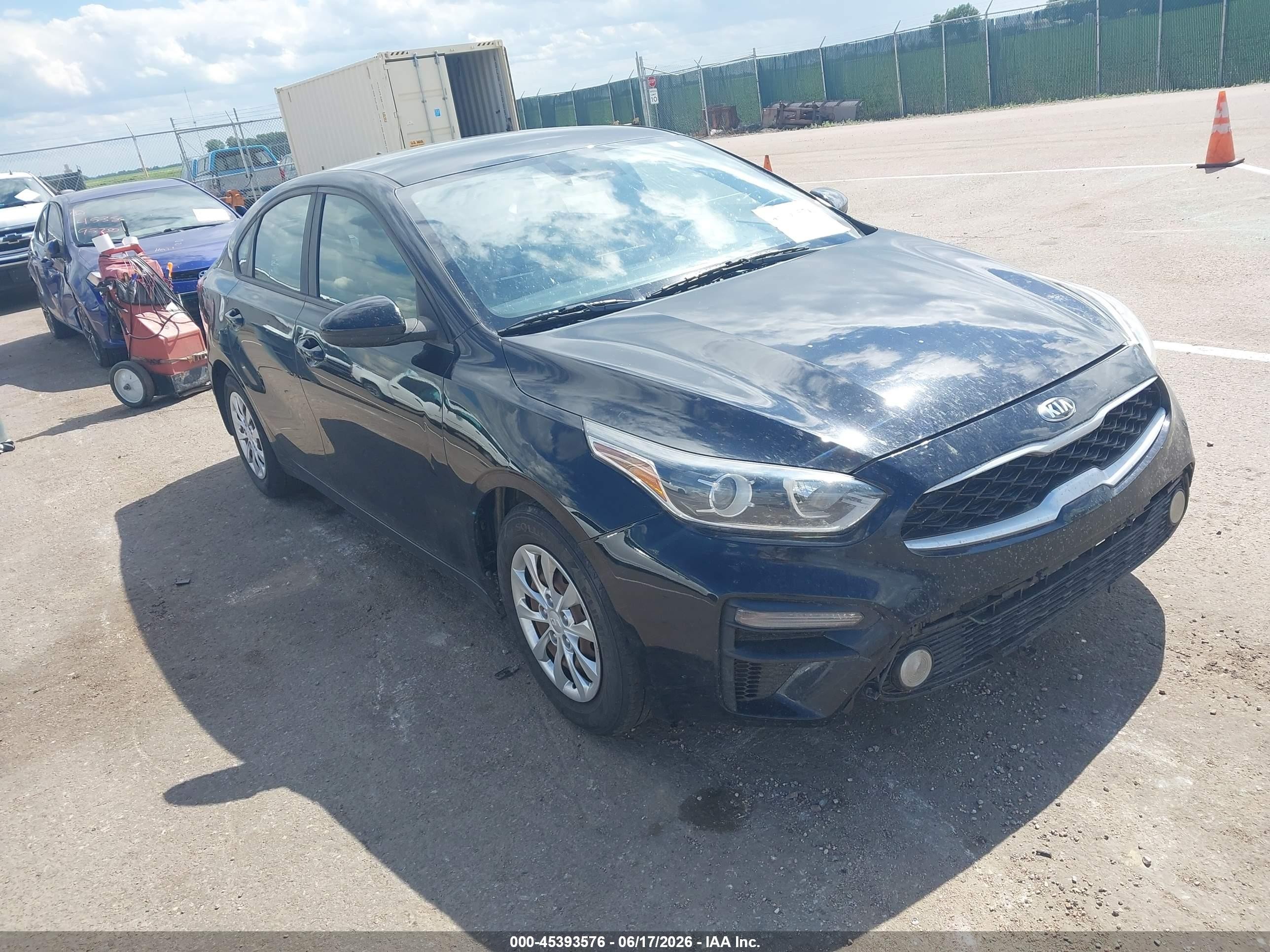 2019 Kia Forte FE, VIN 3KPF24AD9KE062696 — Undercarriage