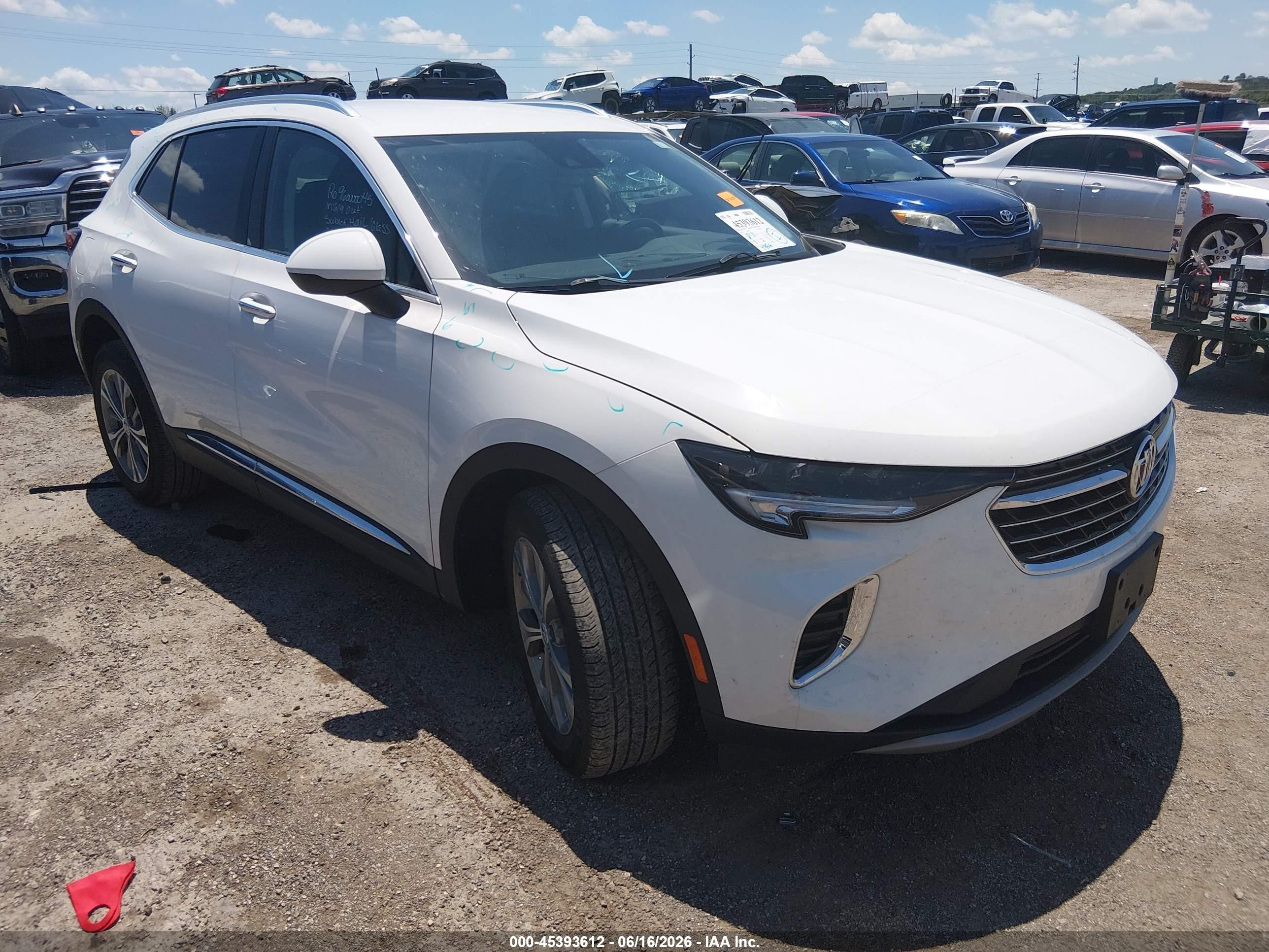 2022 Buick Envision Preferred, VIN LRBAZLR40ND151968 — Град