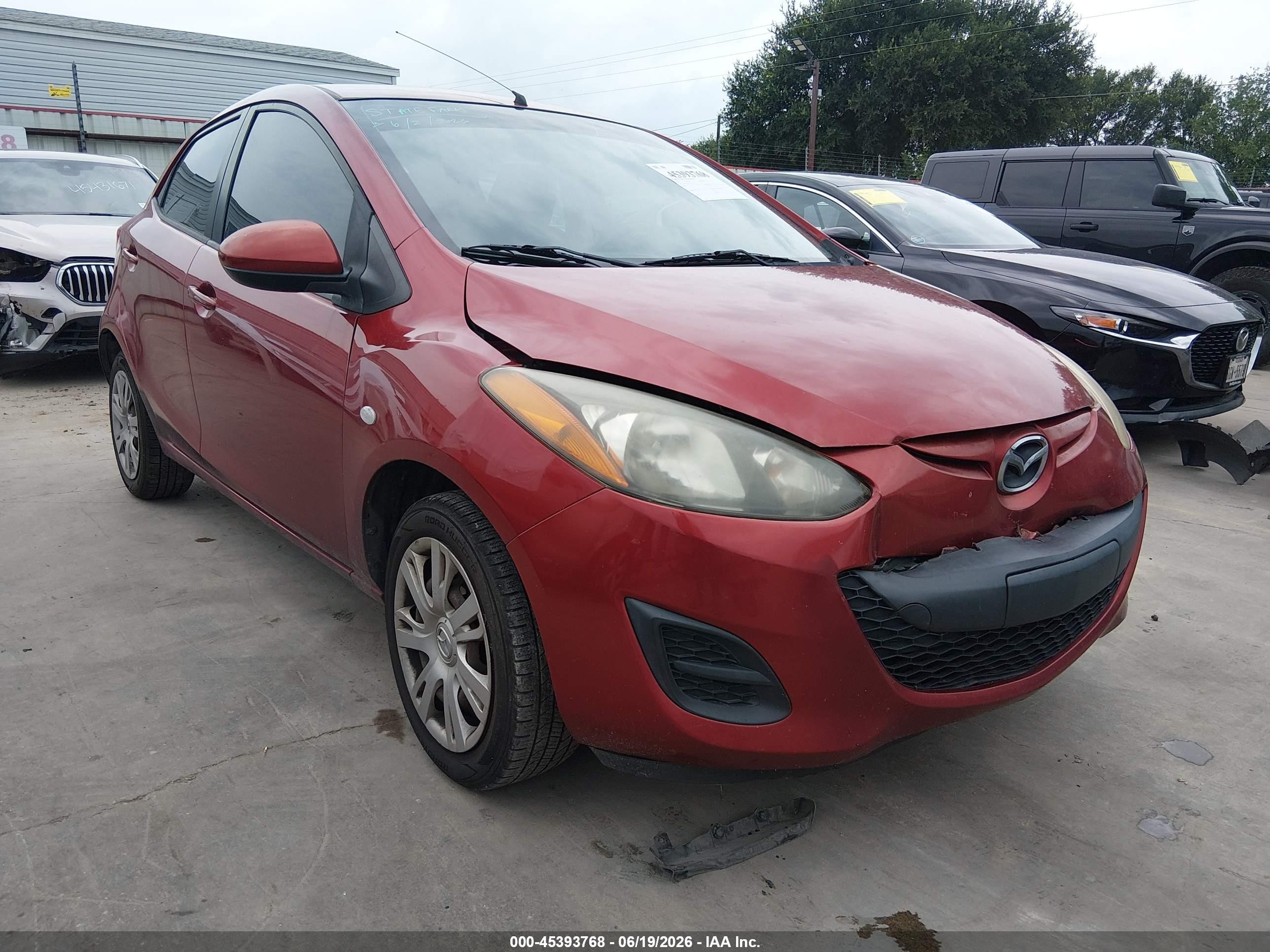 2014 Mazda 2 Sport, VIN JM1DE1KY0E0171446 — Front end